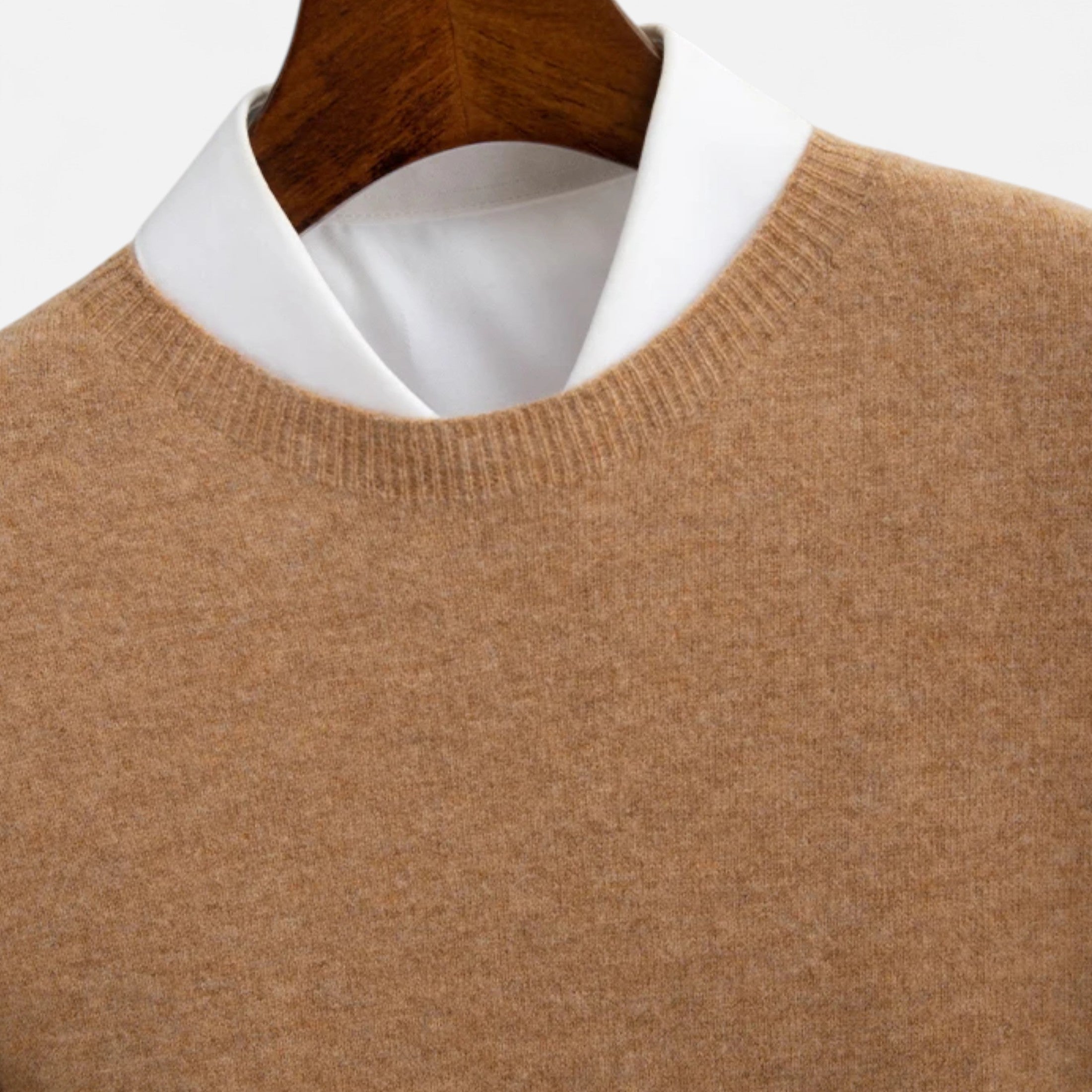 Duvrier | Men’s Pure Wool Cashmere Jumper