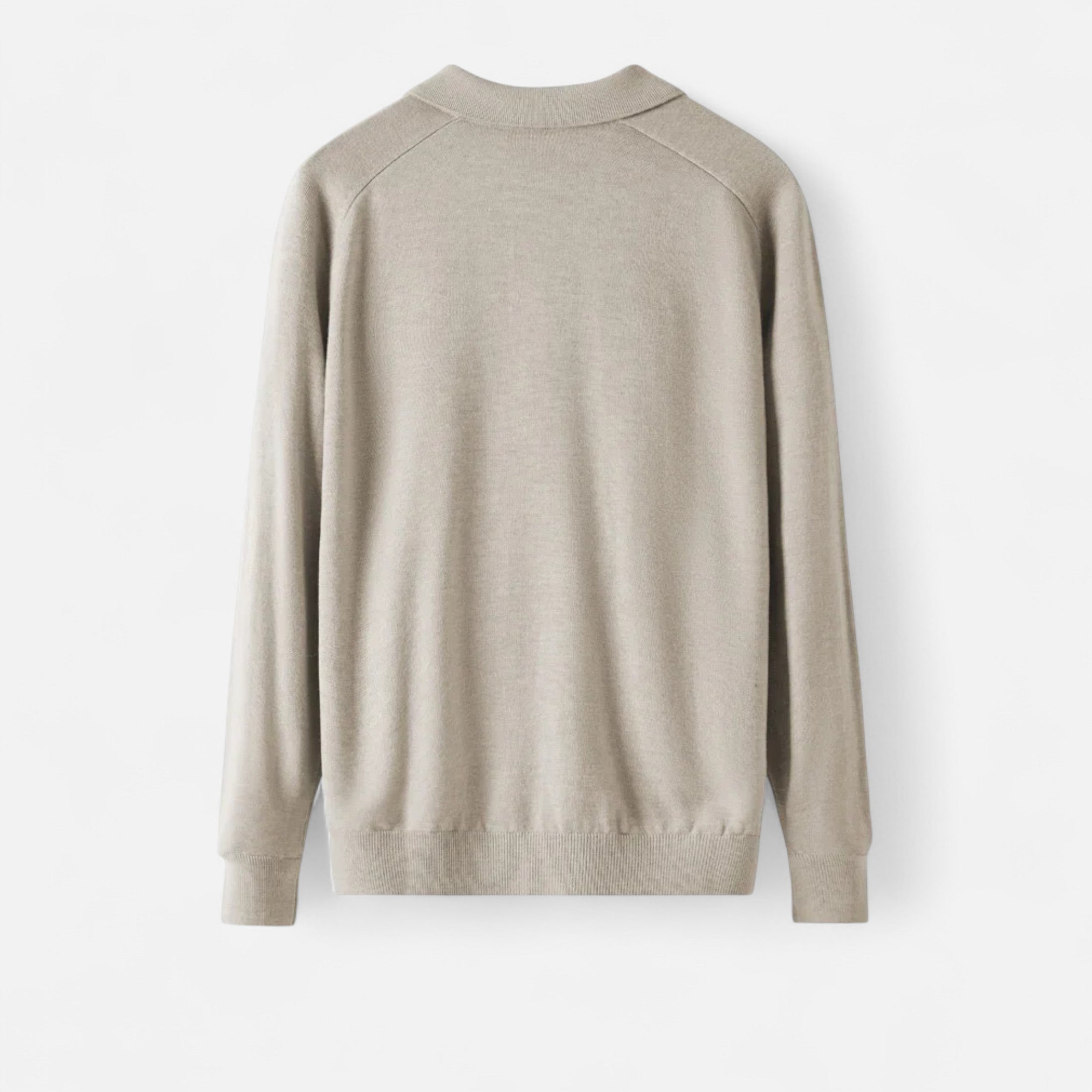 Duvrier | Men’s Polo Collar Knitted Jumper