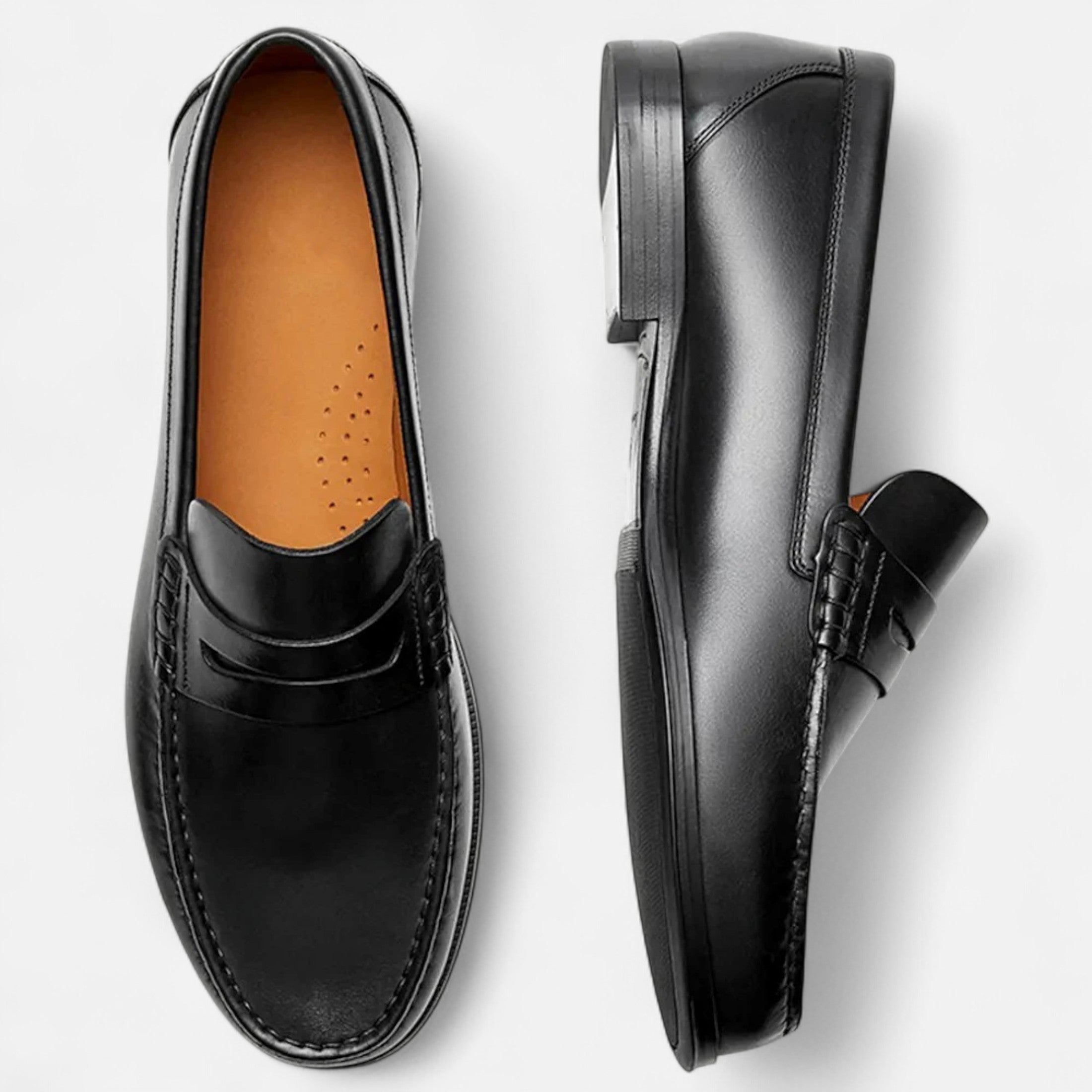 Duvrier | Men’s Vintage Genuine Leather Driving Loafers
