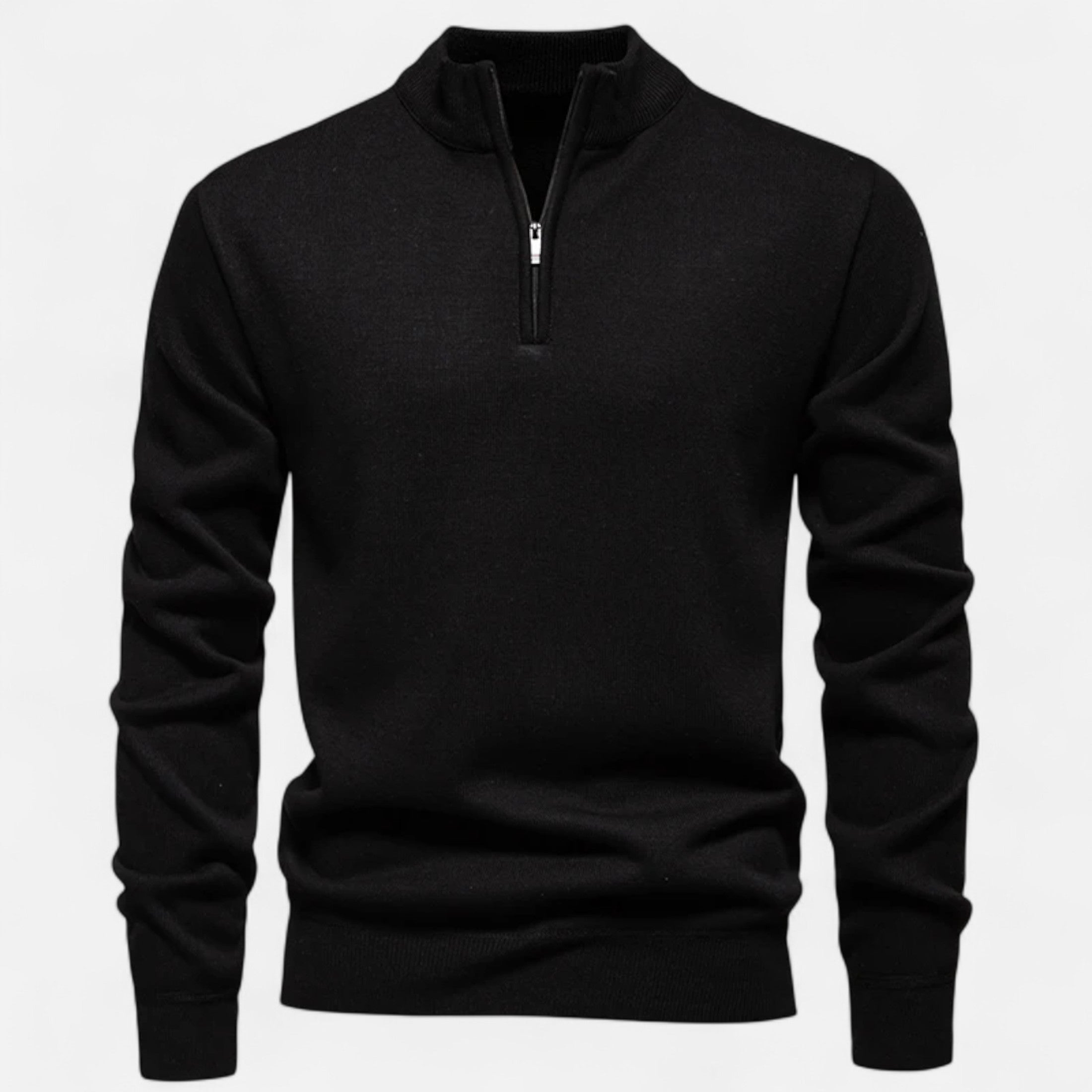Duvrier | Men’s Half-Zip Knitted Jumper