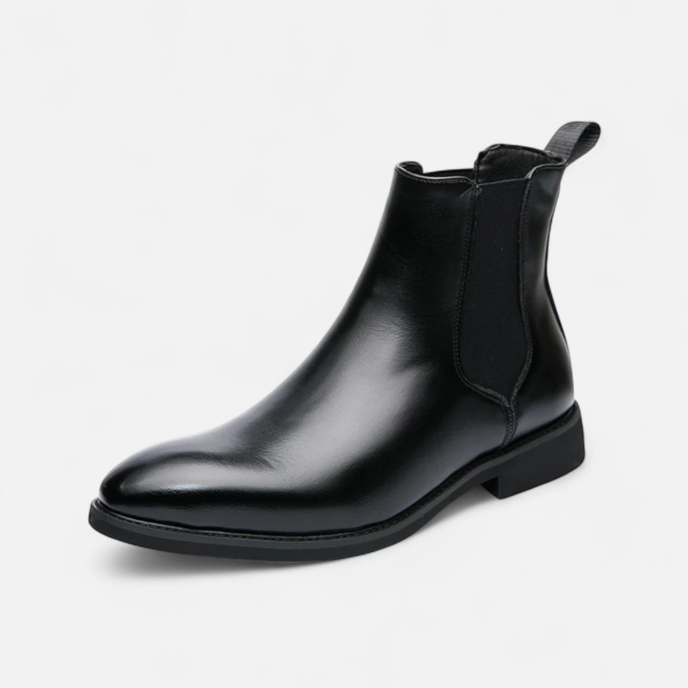Duvrier | Men’s Round Toe Chelsea Boots