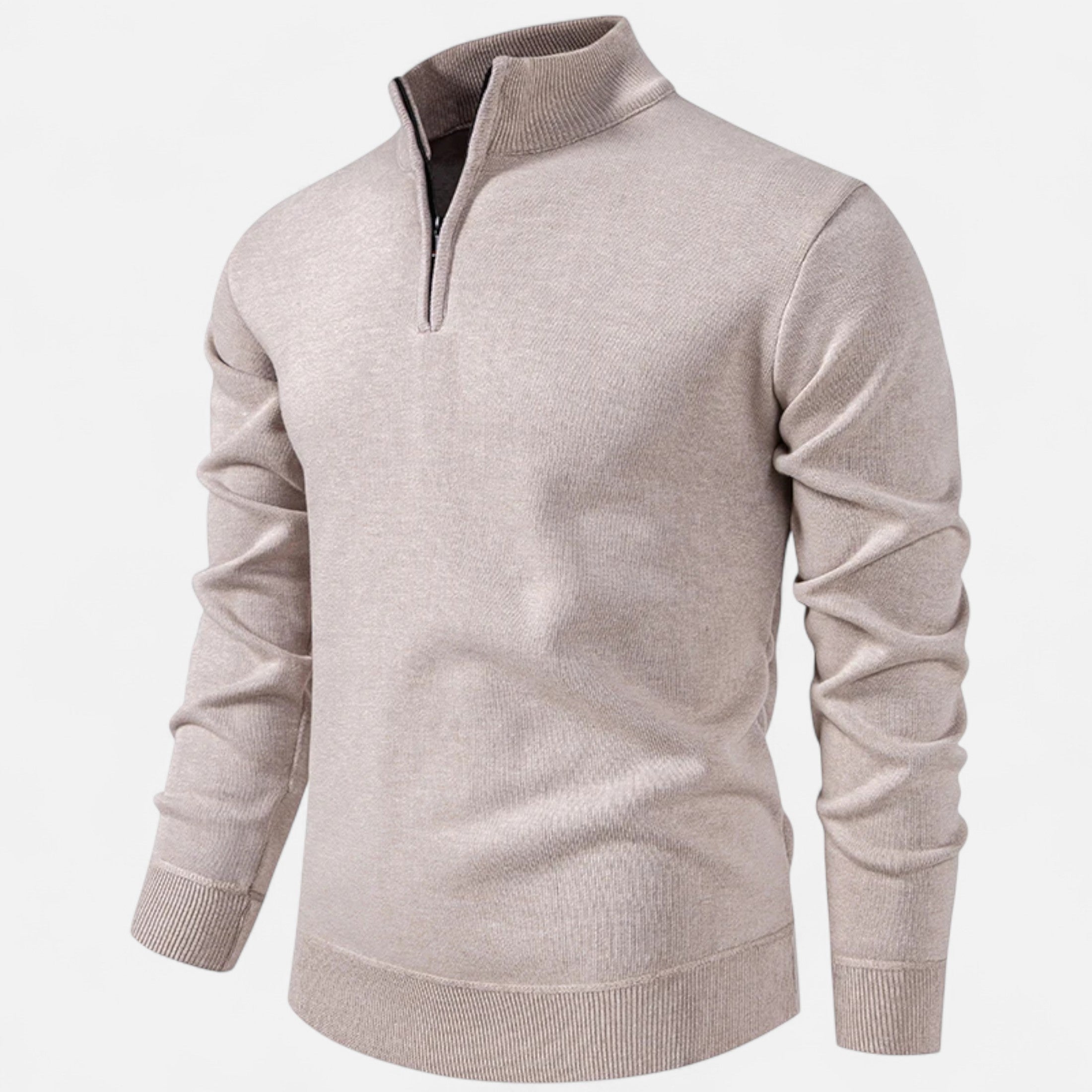 Duvrier | Men’s Half-Zip Knitted Jumper