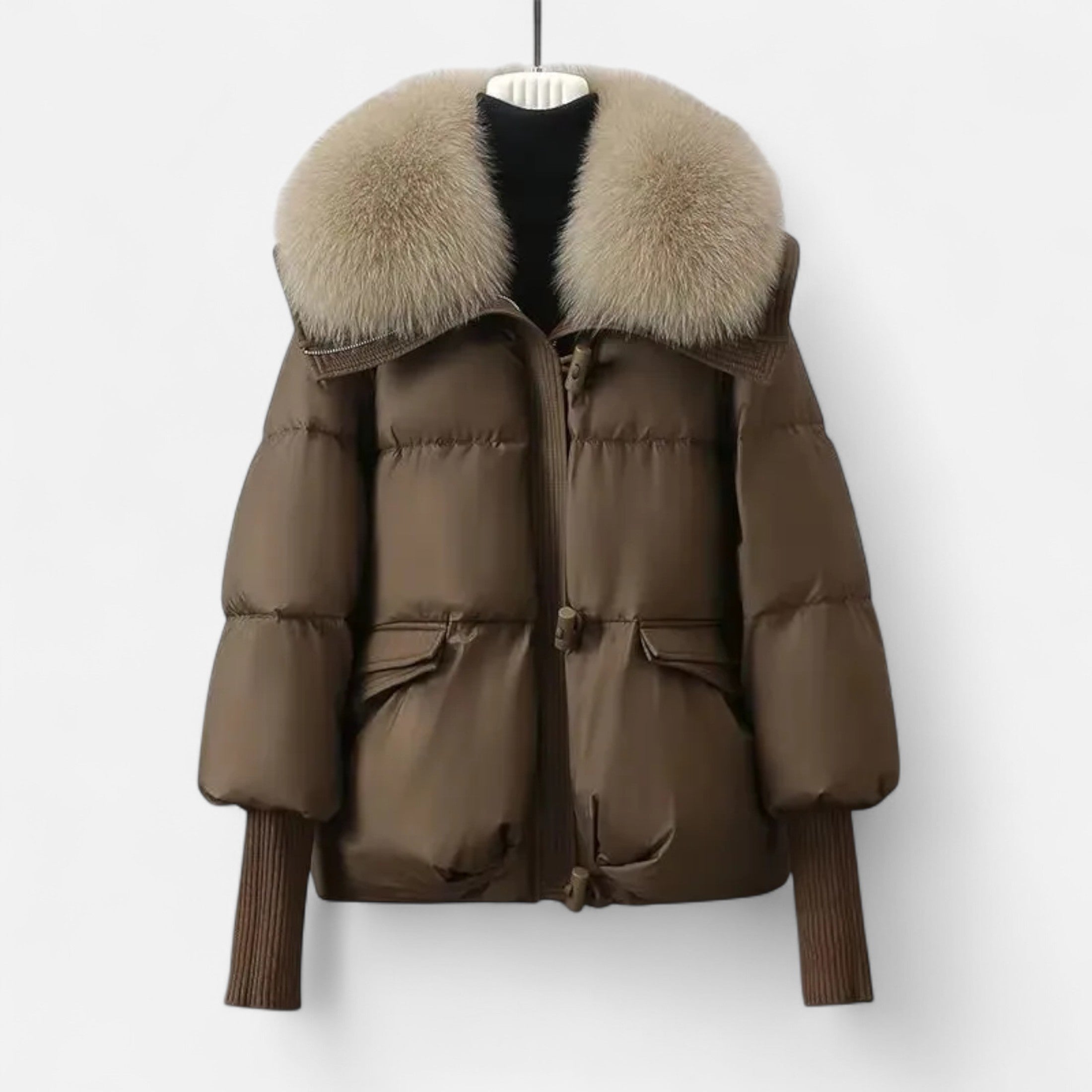 Duvrier | Women’s Fur Collar Winter Jacket