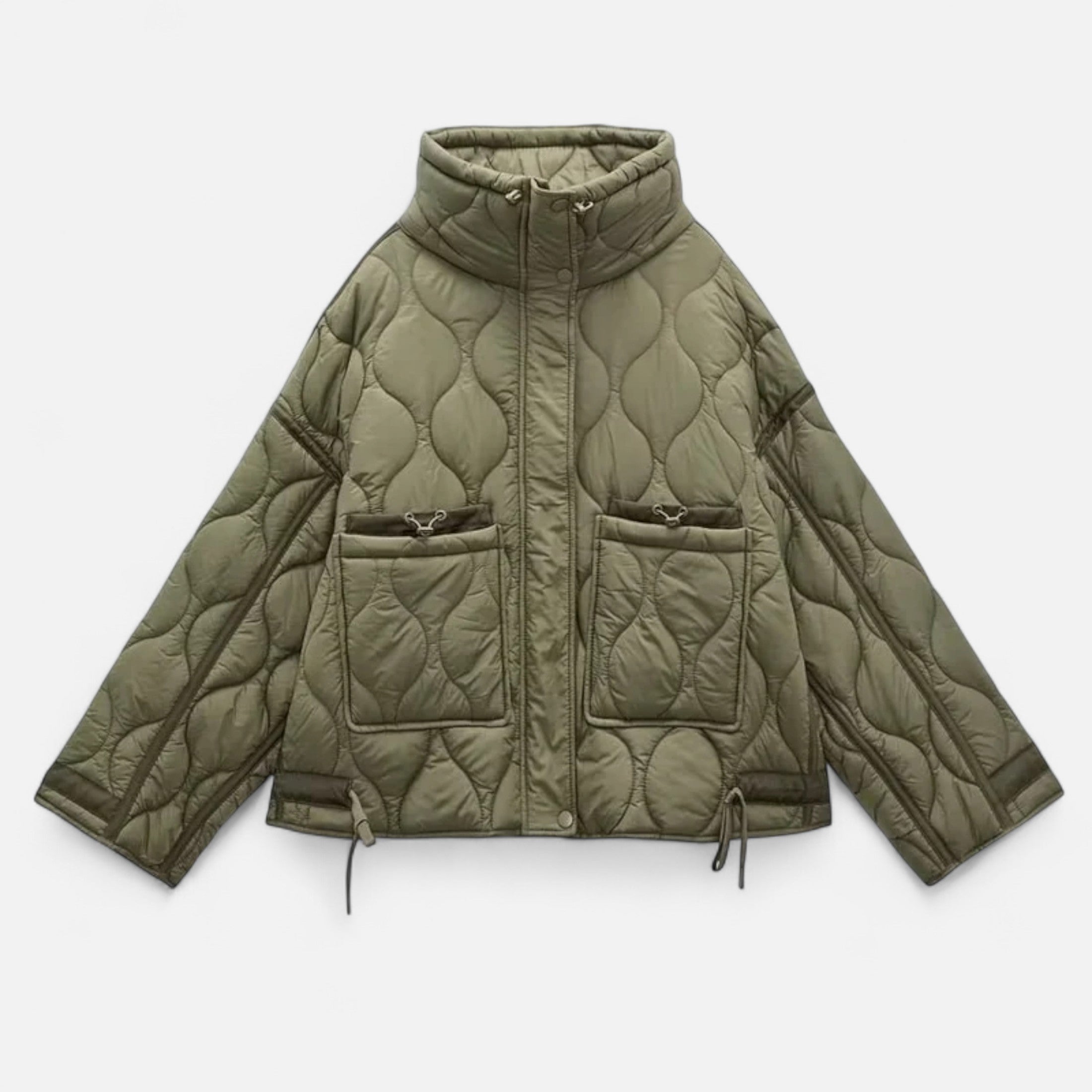 Duvrier | Women’s Classic Zipped Quilted Coat