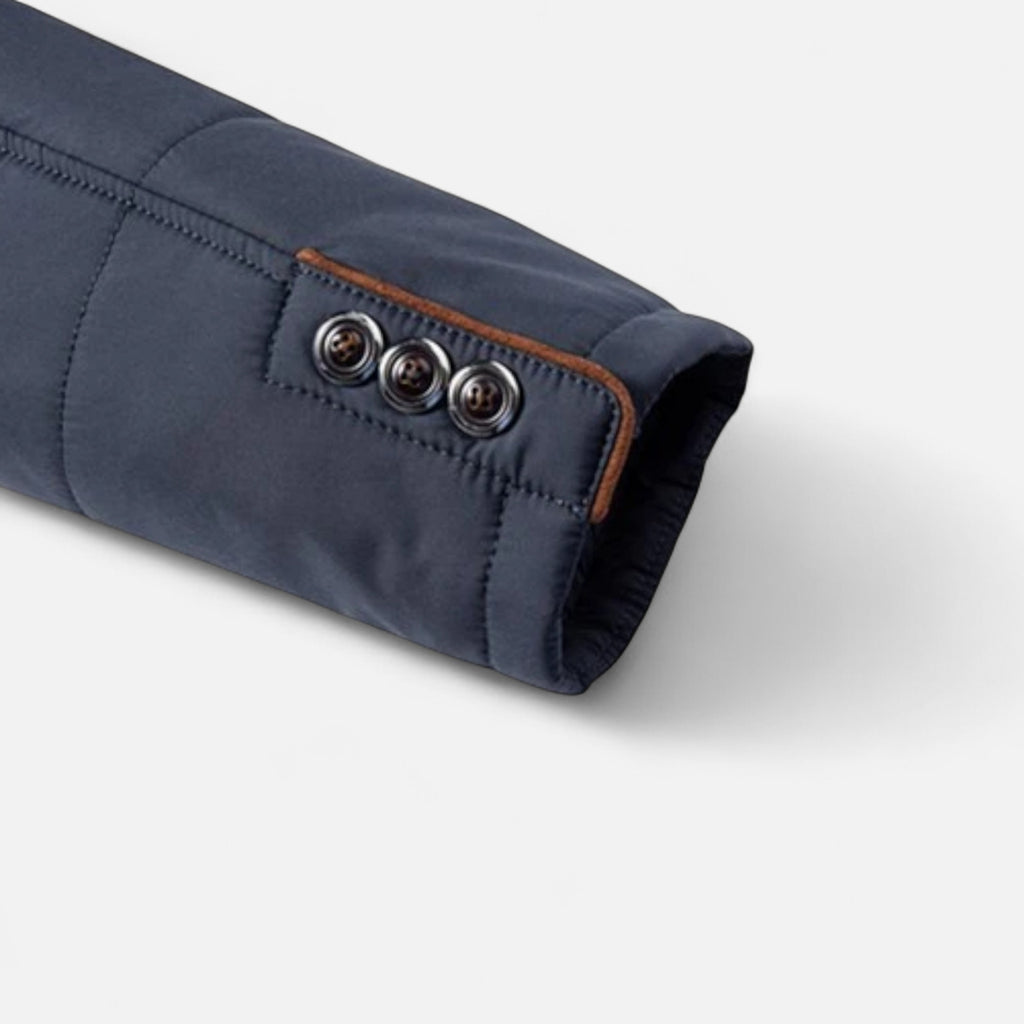 Duvrier | Men’s Fur Collar Padded Winter Jacket