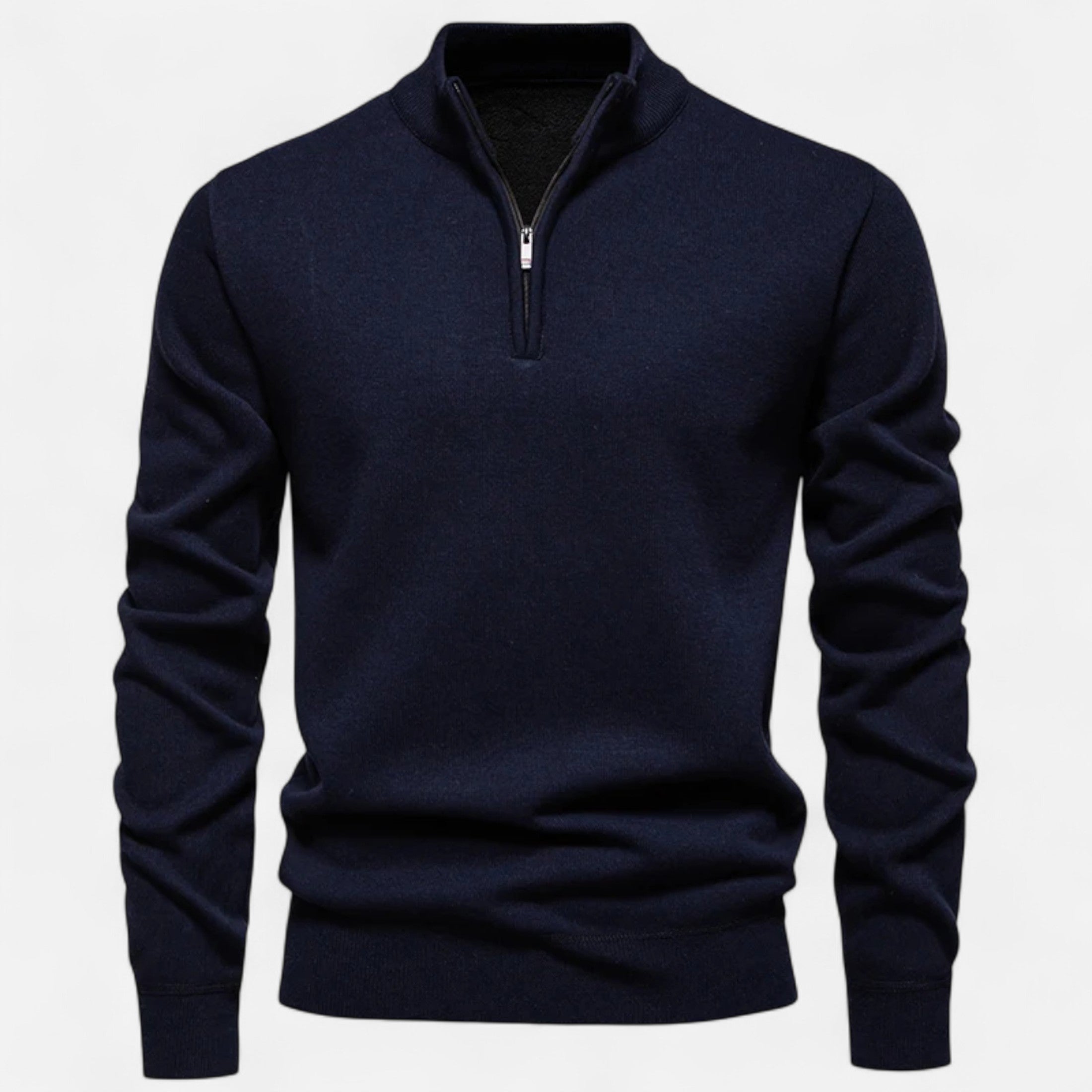 Duvrier | Men’s Half-Zip Knitted Jumper