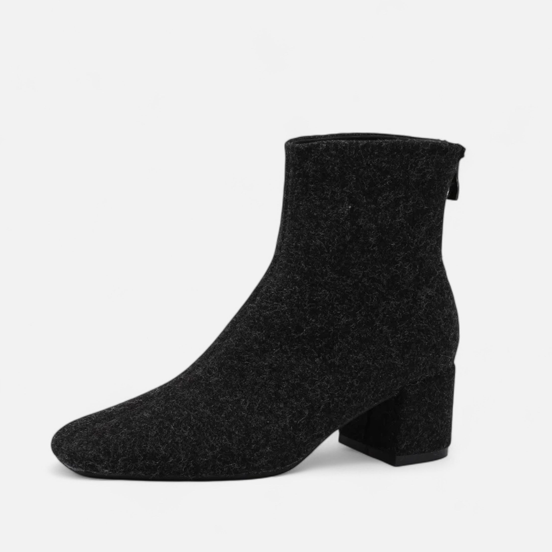 Duvrier | Women’s Suede High Heel Ankle Boots
