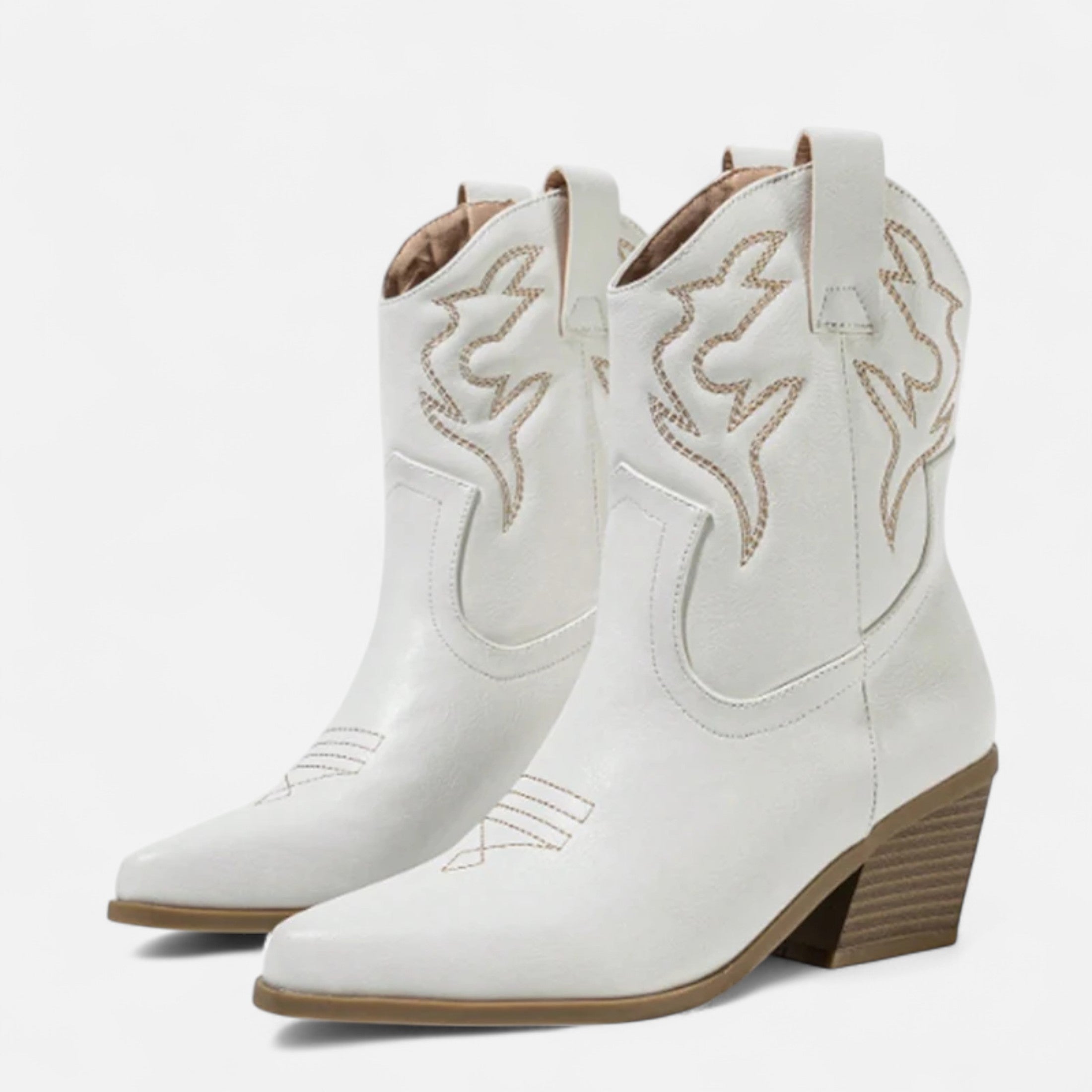 Duvrier | Women’s Western Cowboy Ankle Boots