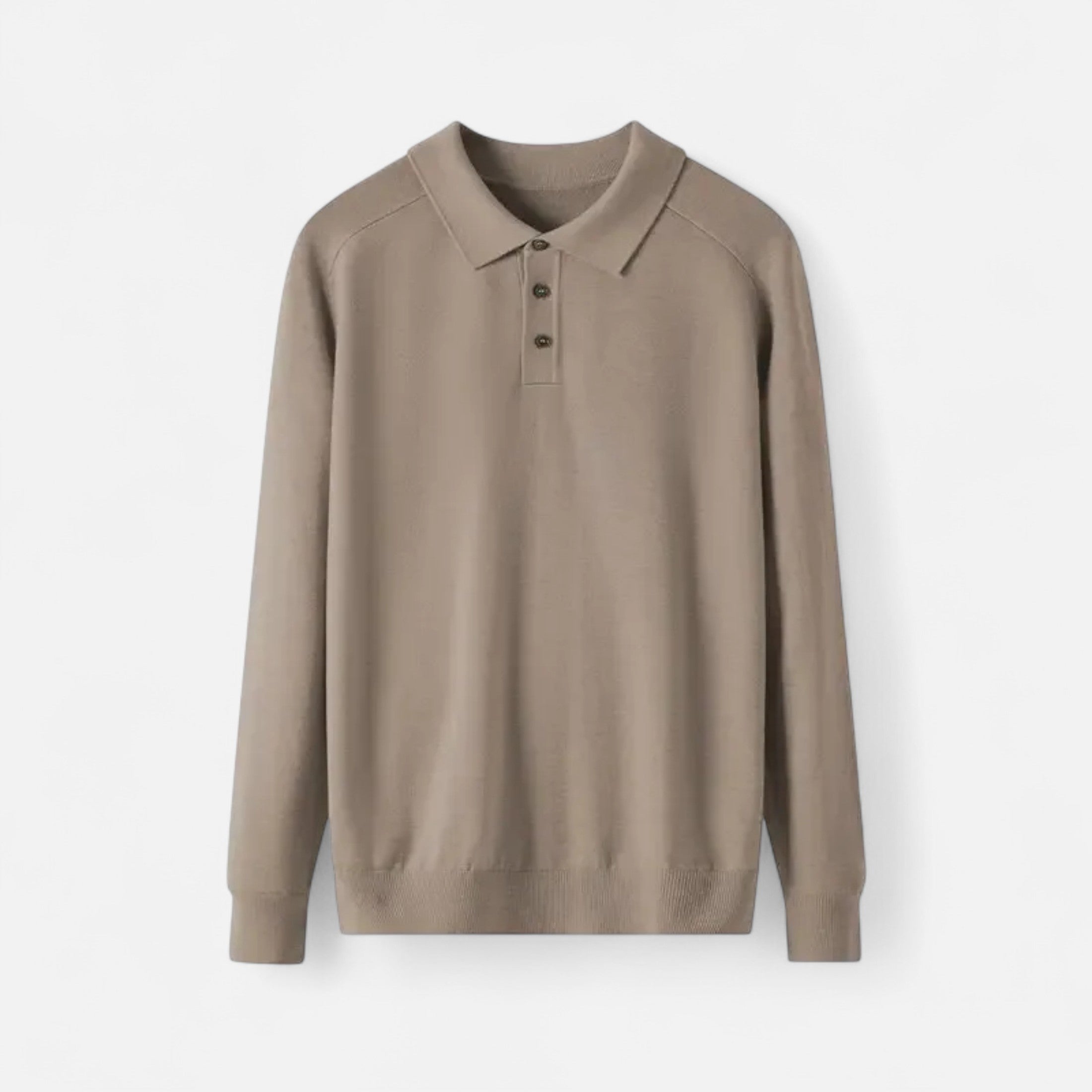 Duvrier | Men’s Polo Collar Knitted Jumper
