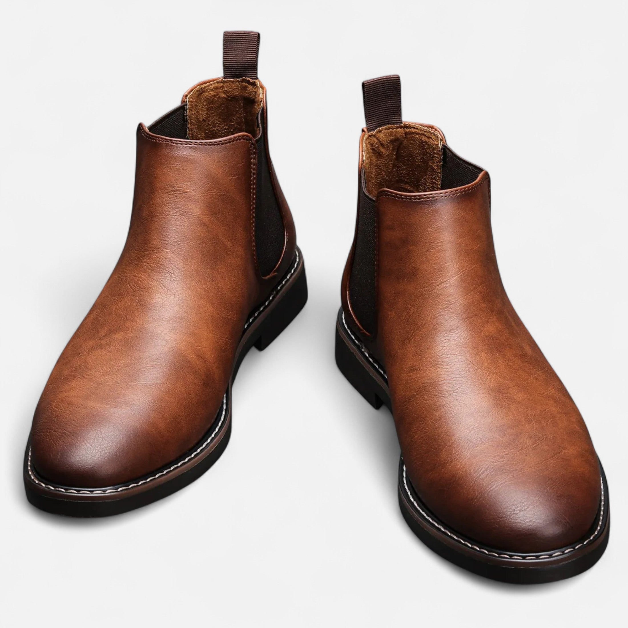 Duvrier | Men’s Leather Chelsea Ankle Boots