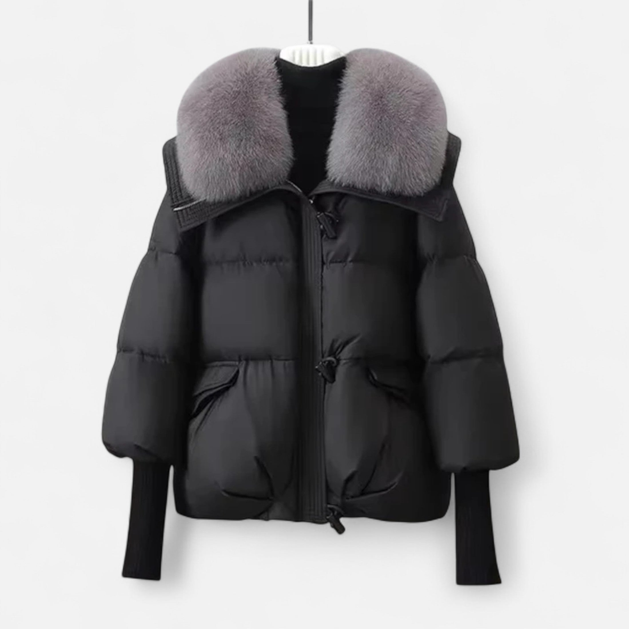 Duvrier | Women’s Fur Collar Winter Jacket