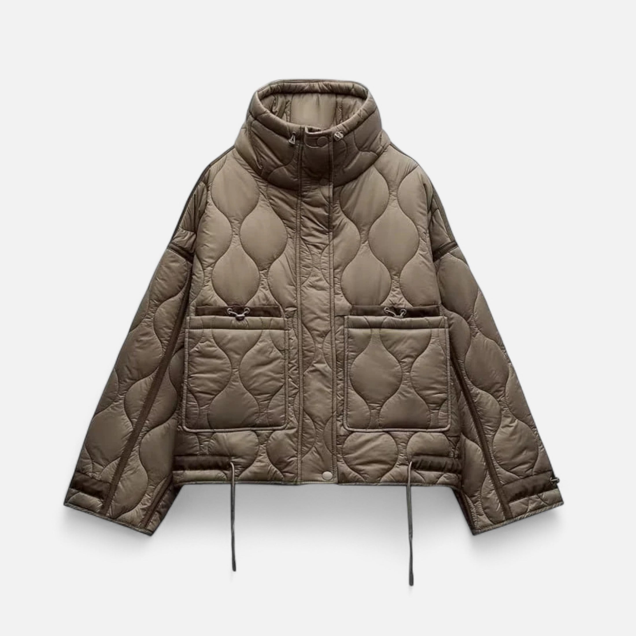 Duvrier | Women’s Classic Zipped Quilted Coat
