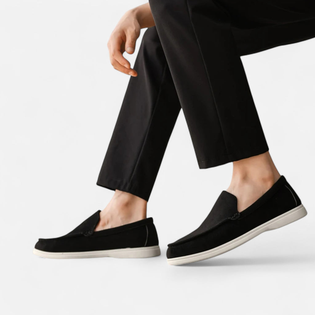 Duvrier | Men’s Suede Leather Driving Loafers