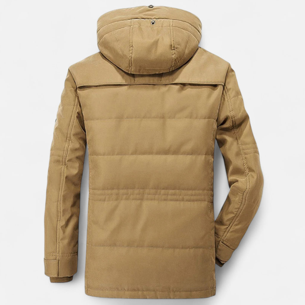 Duvrier | Men’s Hooded Winter Fleece Jacket