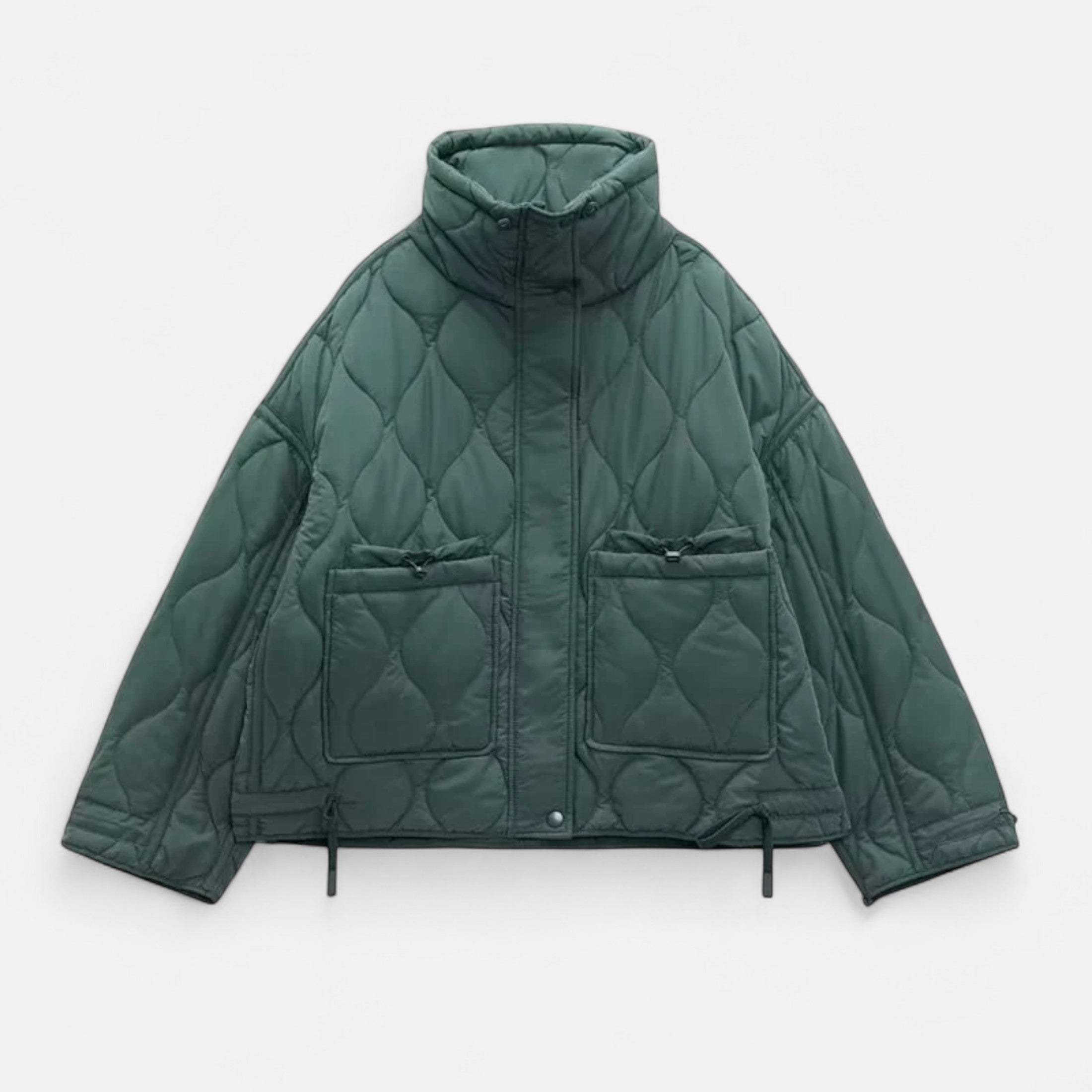 Duvrier | Women’s Classic Zipped Quilted Coat