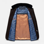Duvrier | Men’s Fur Collar Padded Winter Jacket