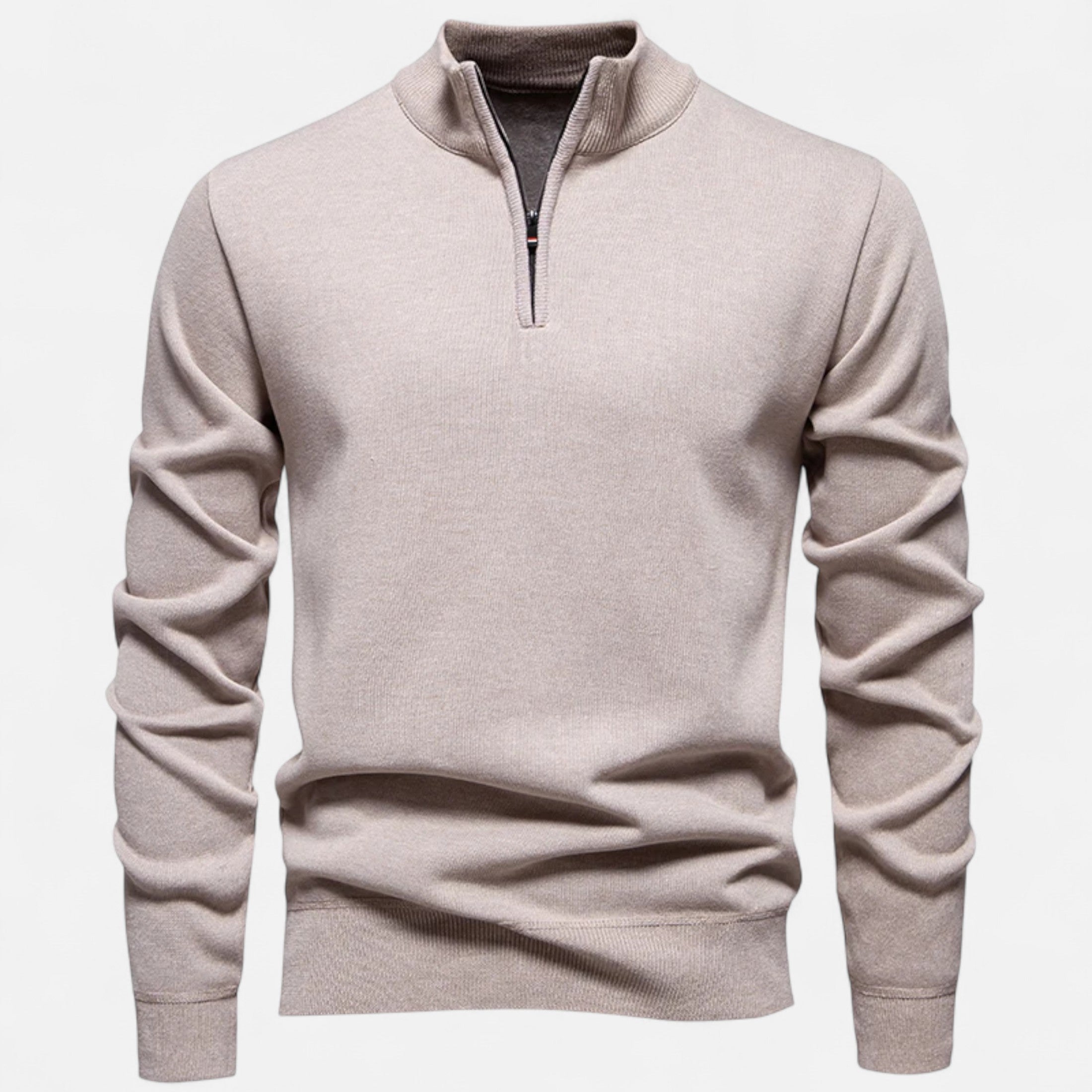 Duvrier | Men’s Half-Zip Knitted Jumper