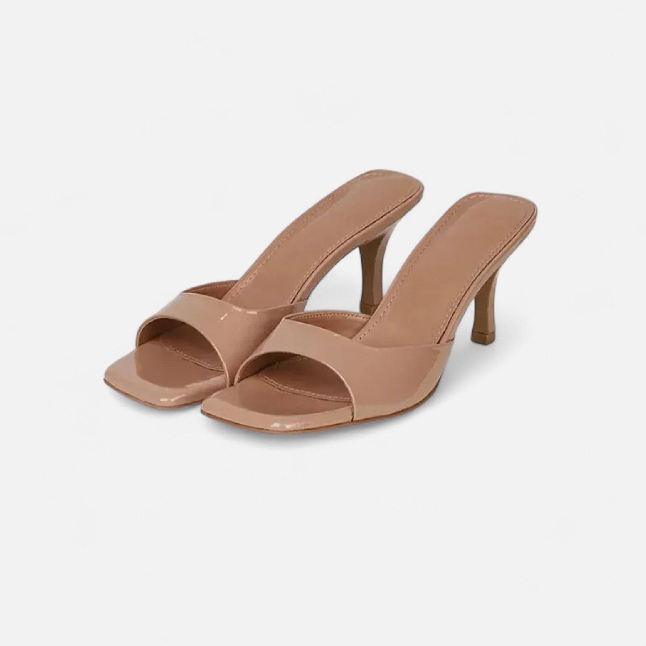 Duvrier | Women’s Elegant High Heel Slippers