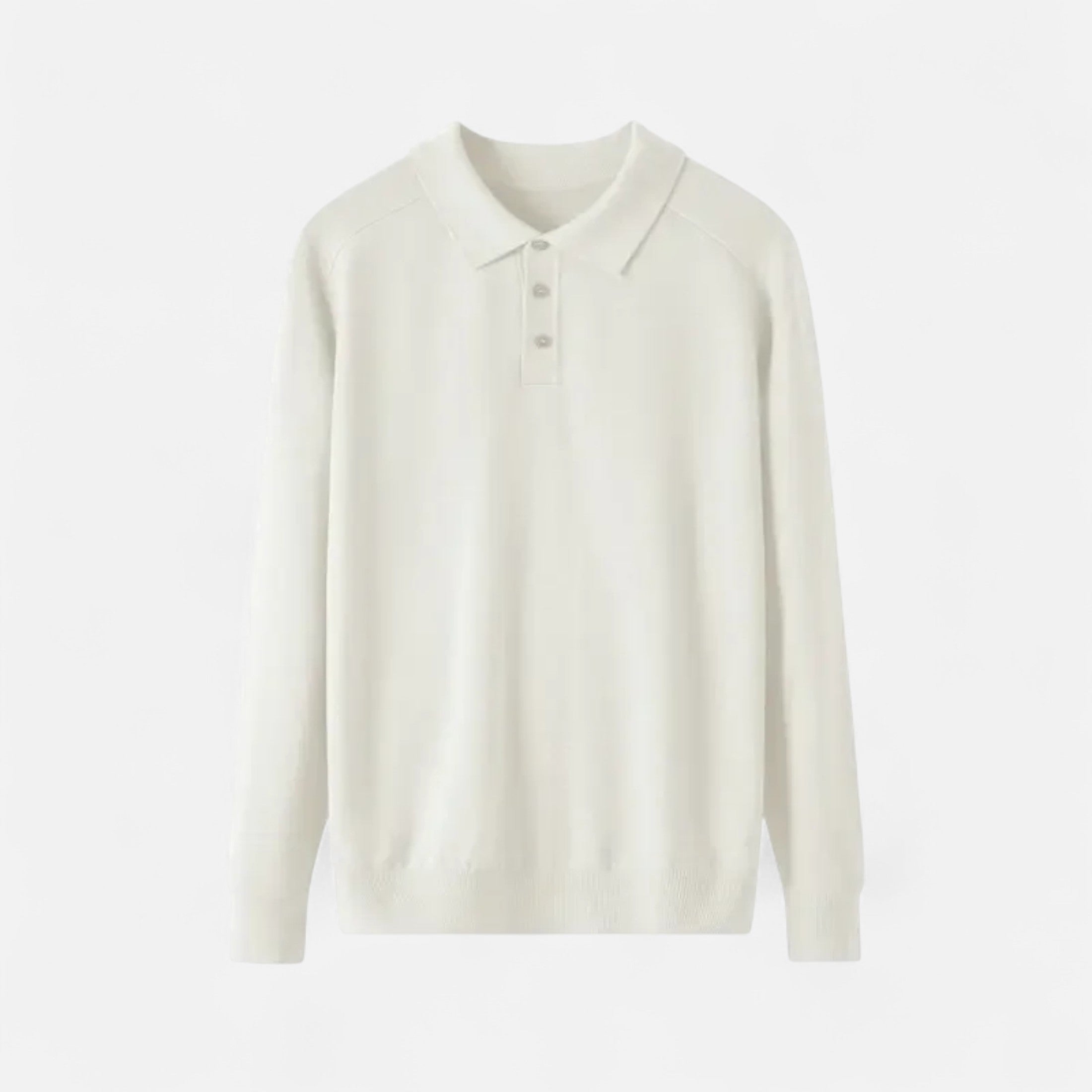Duvrier | Men’s Polo Collar Knitted Jumper