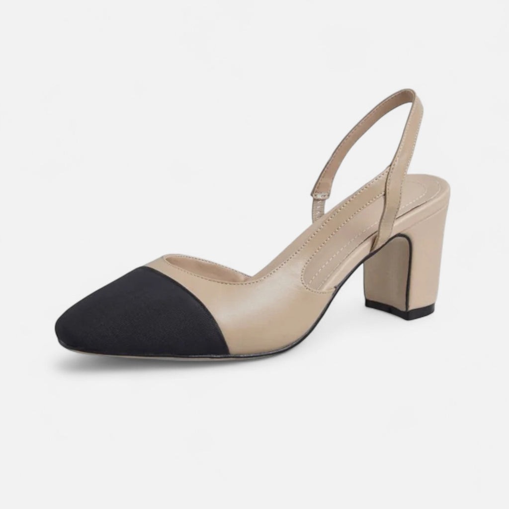 Duvrier | Women’s Thick Heel Leather Sandals
