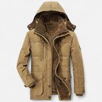 Duvrier | Men’s Hooded Winter Fleece Jacket