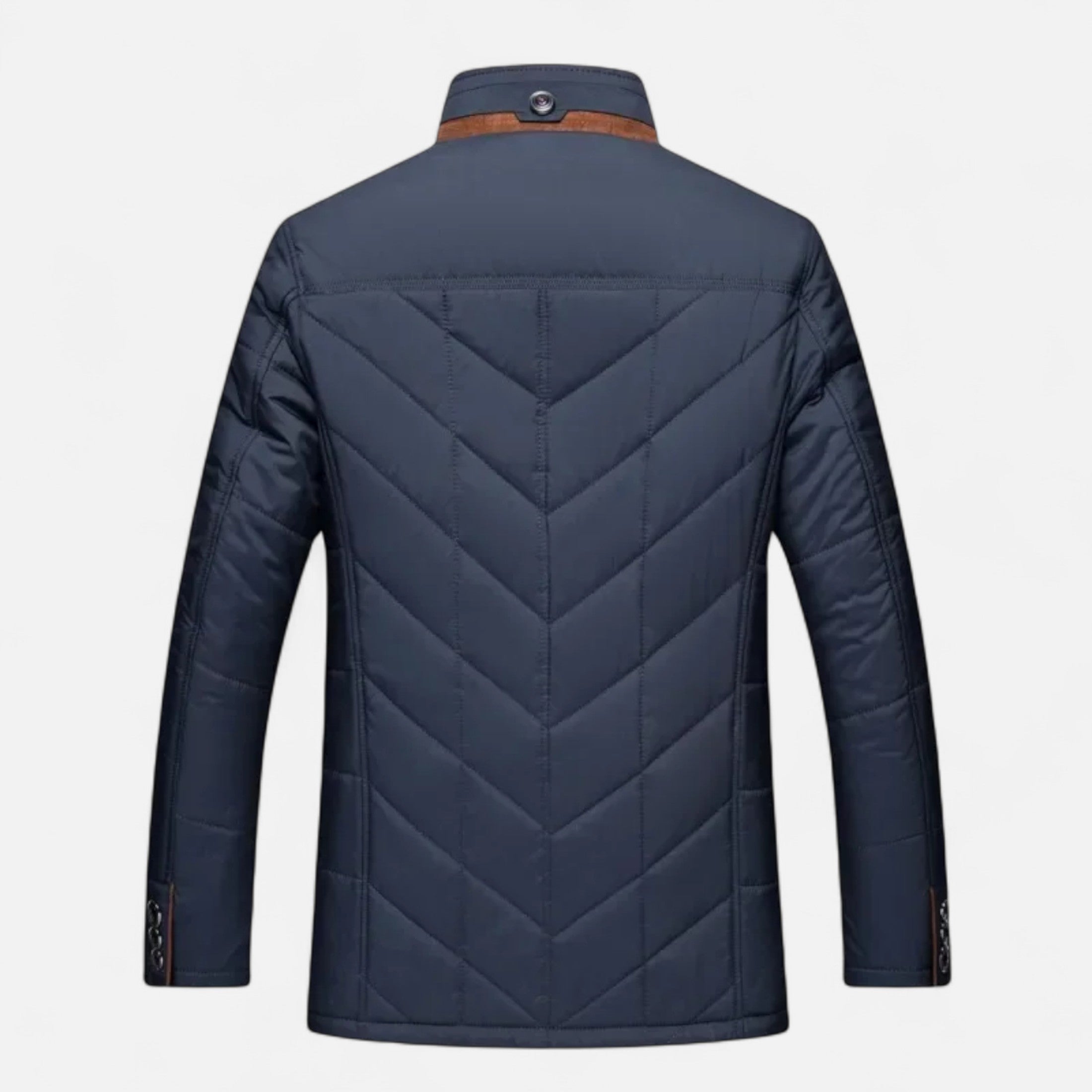 Duvrier | Men’s Fur Collar Padded Winter Jacket