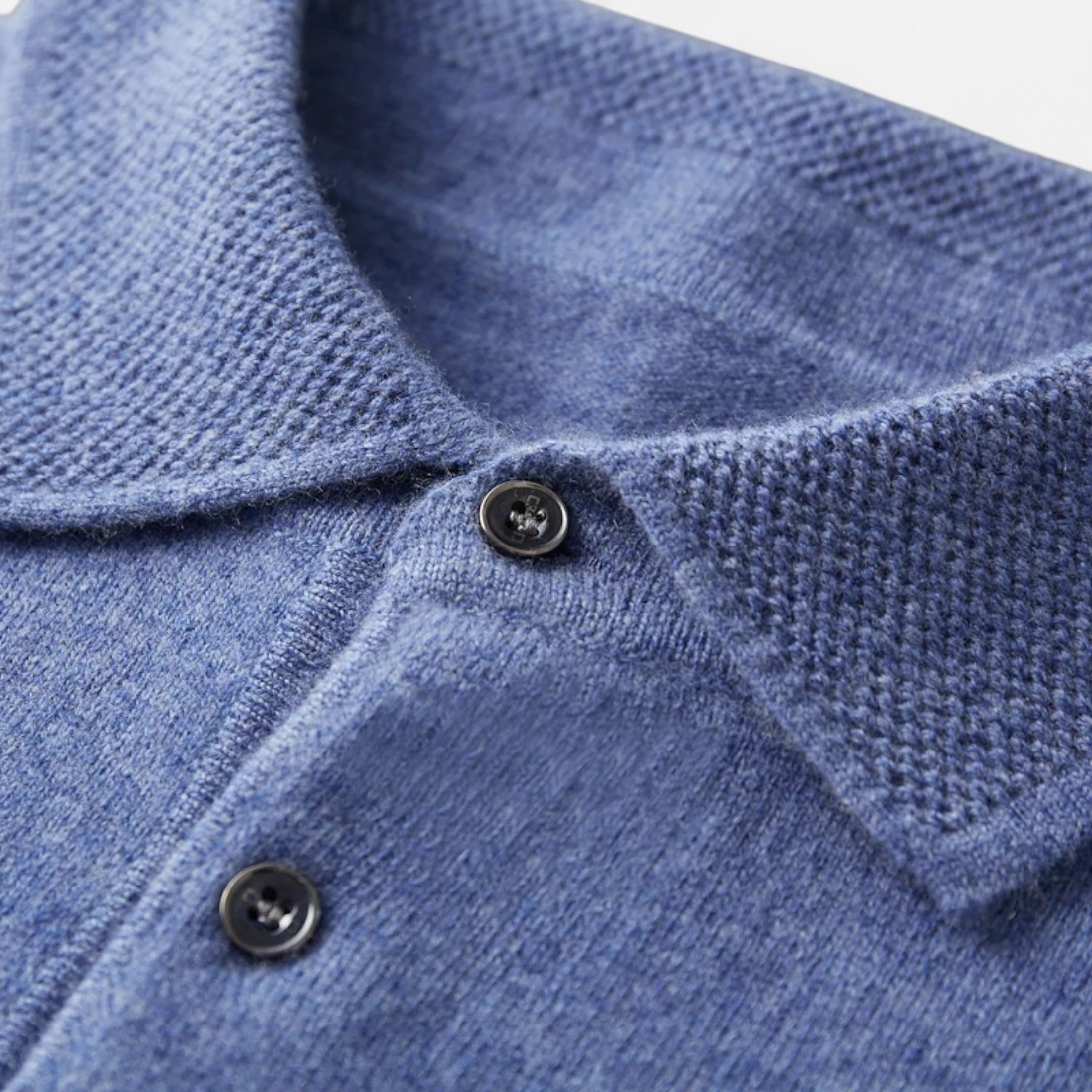 Duvrier | Men’s Autumn Winter Wool Polo Jumper