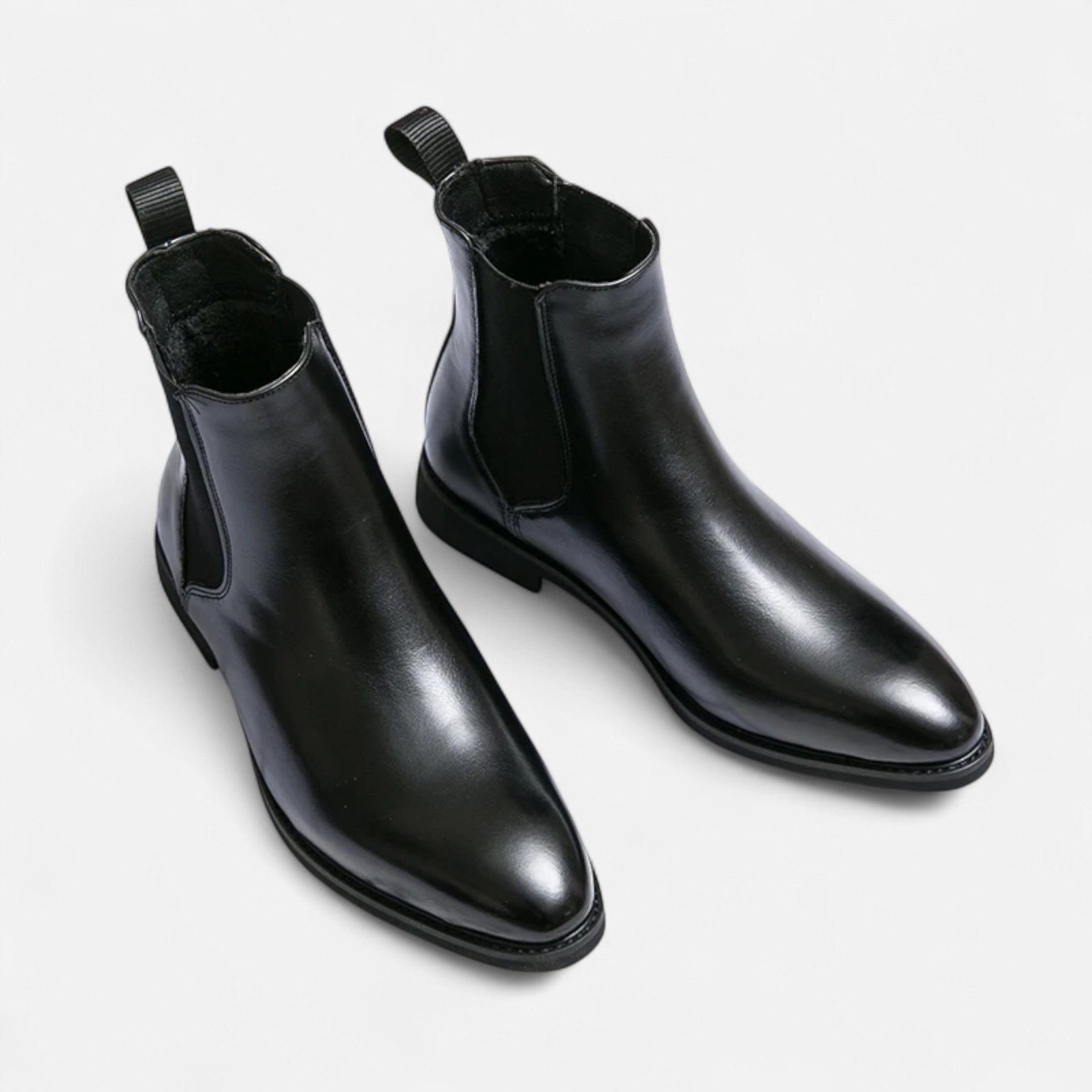 Duvrier | Men’s Round Toe Chelsea Boots