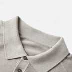 Duvrier | Men’s Polo Collar Knitted Jumper