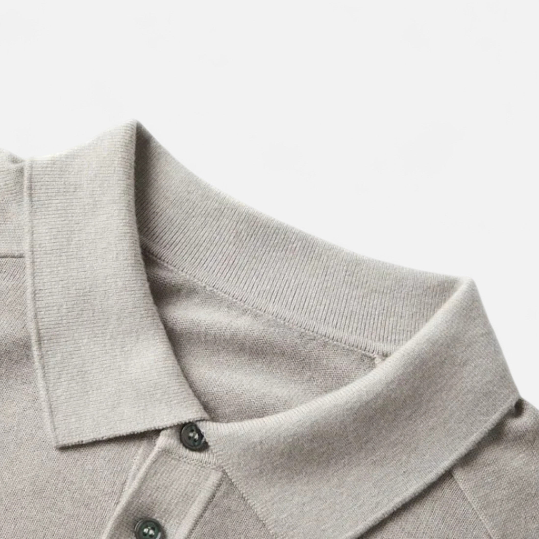 Duvrier | Men’s Polo Collar Knitted Jumper