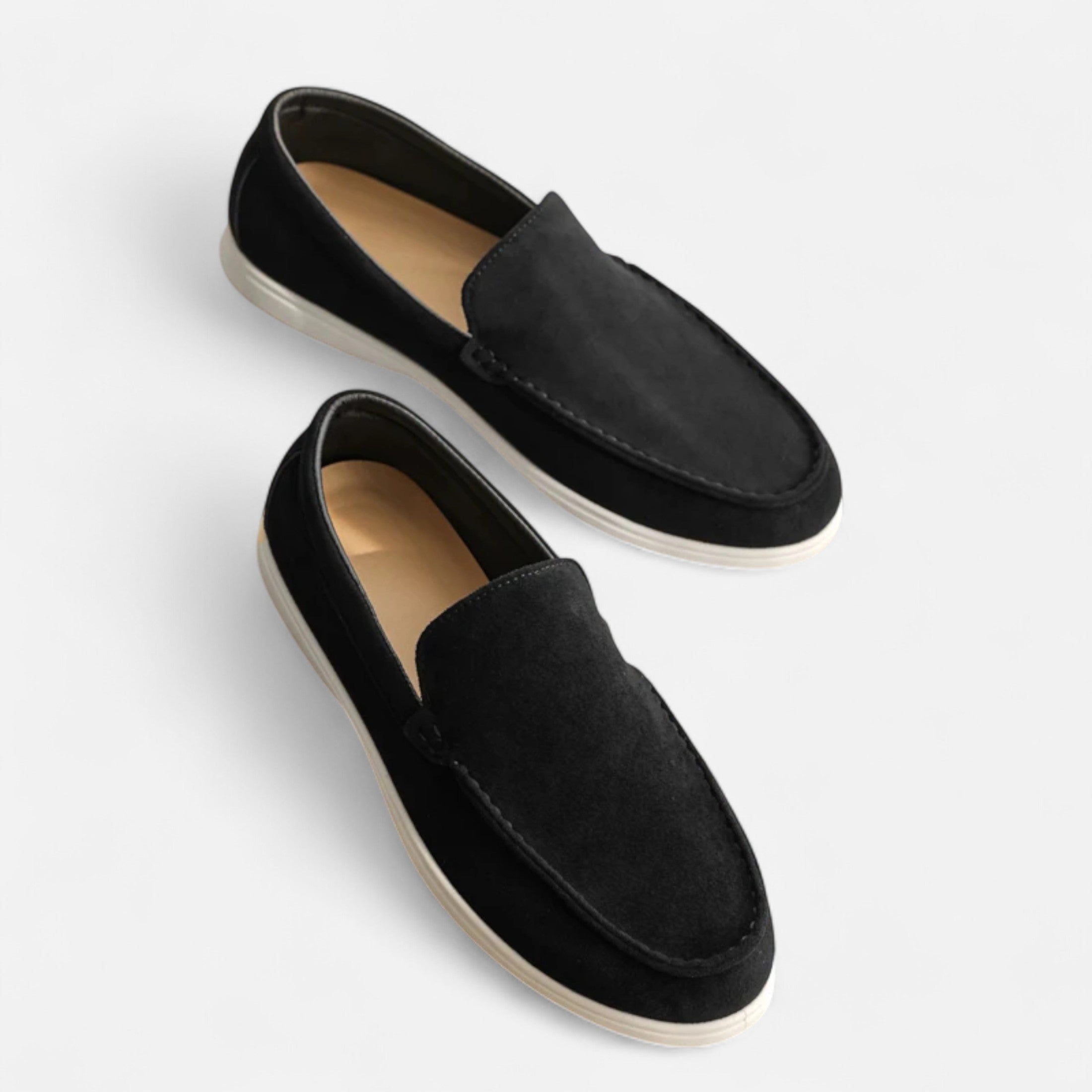 Duvrier | Men’s Suede Leather Driving Loafers