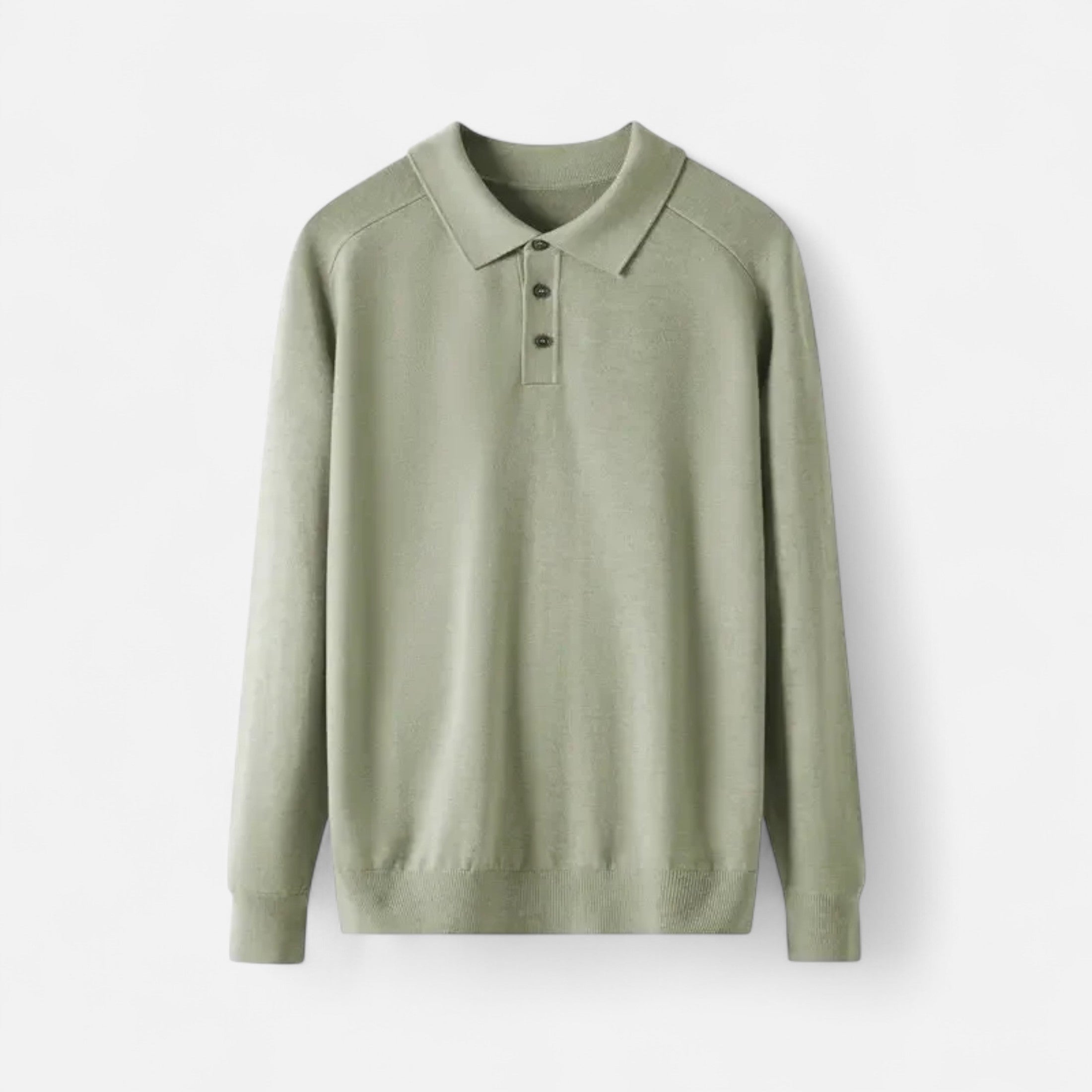 Duvrier | Men’s Polo Collar Knitted Jumper