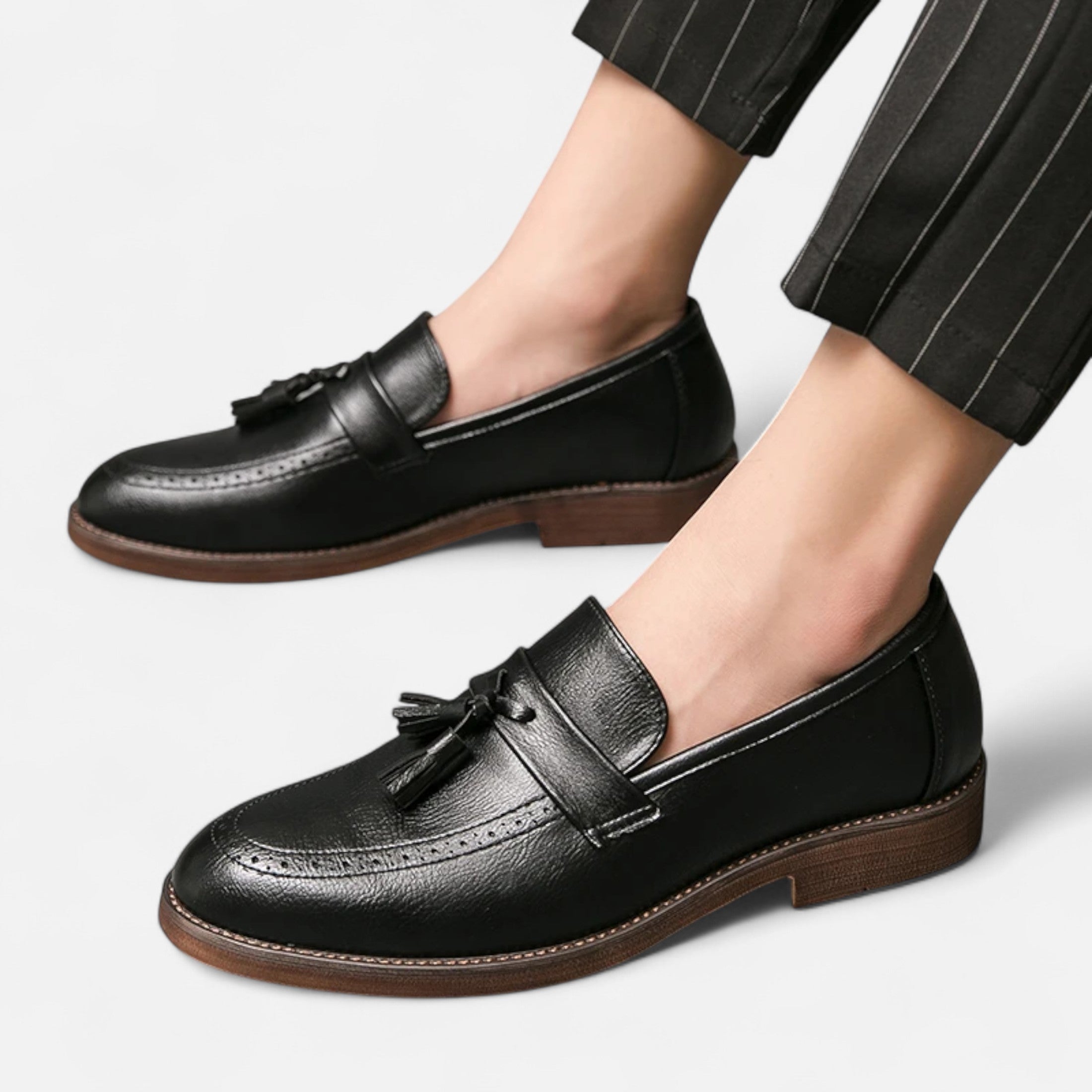 Duvrier | Men’s British Style Leather Loafers