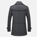Duvrier | Men’s Double Collar Long Winter Jacket