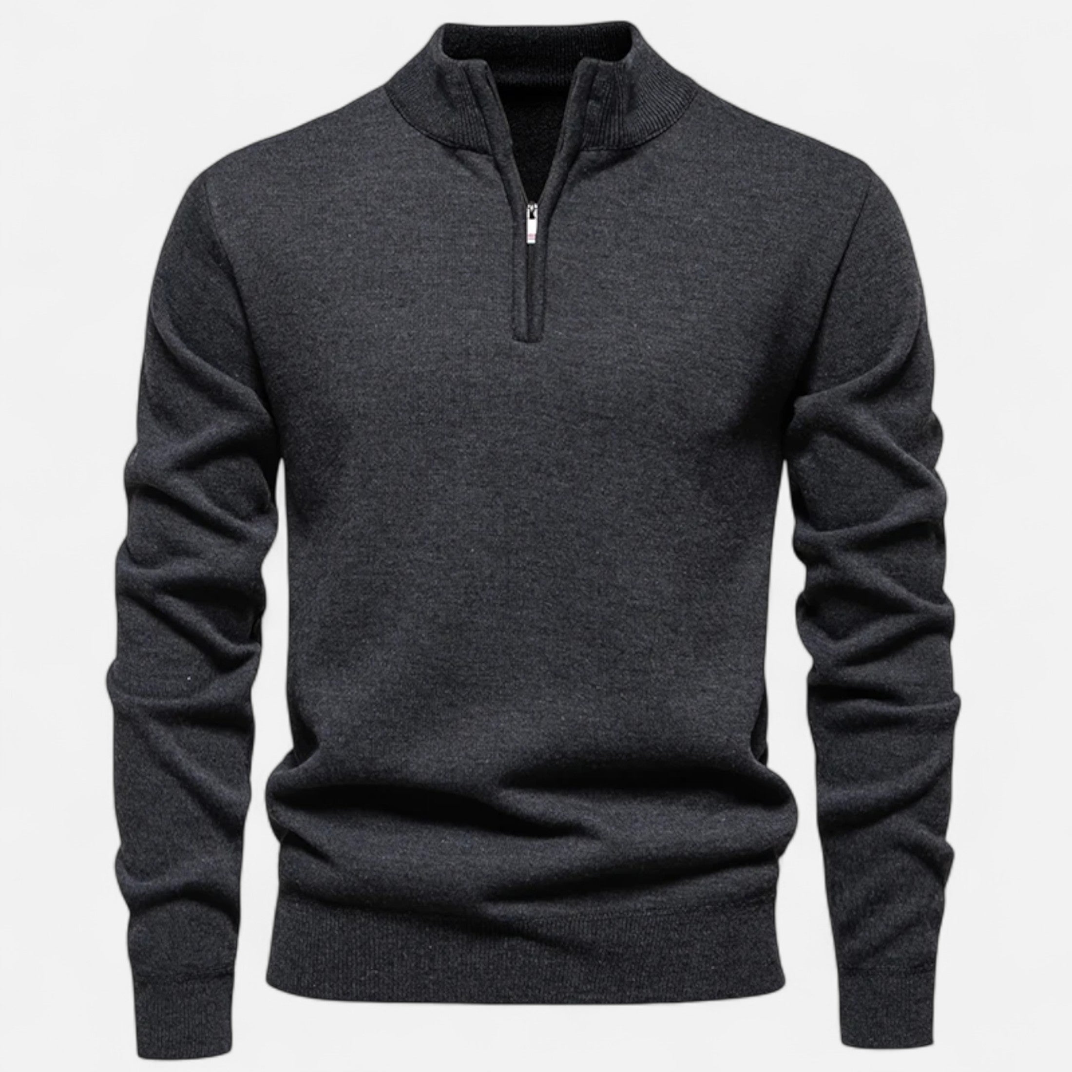 Duvrier | Men’s Half-Zip Knitted Jumper