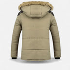 Duvrier | Men’s Hooded Fur Collar Winter Jacket