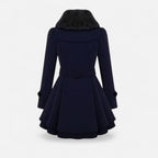 Duvrier | Women’s Double-Breasted Long Wool Coat