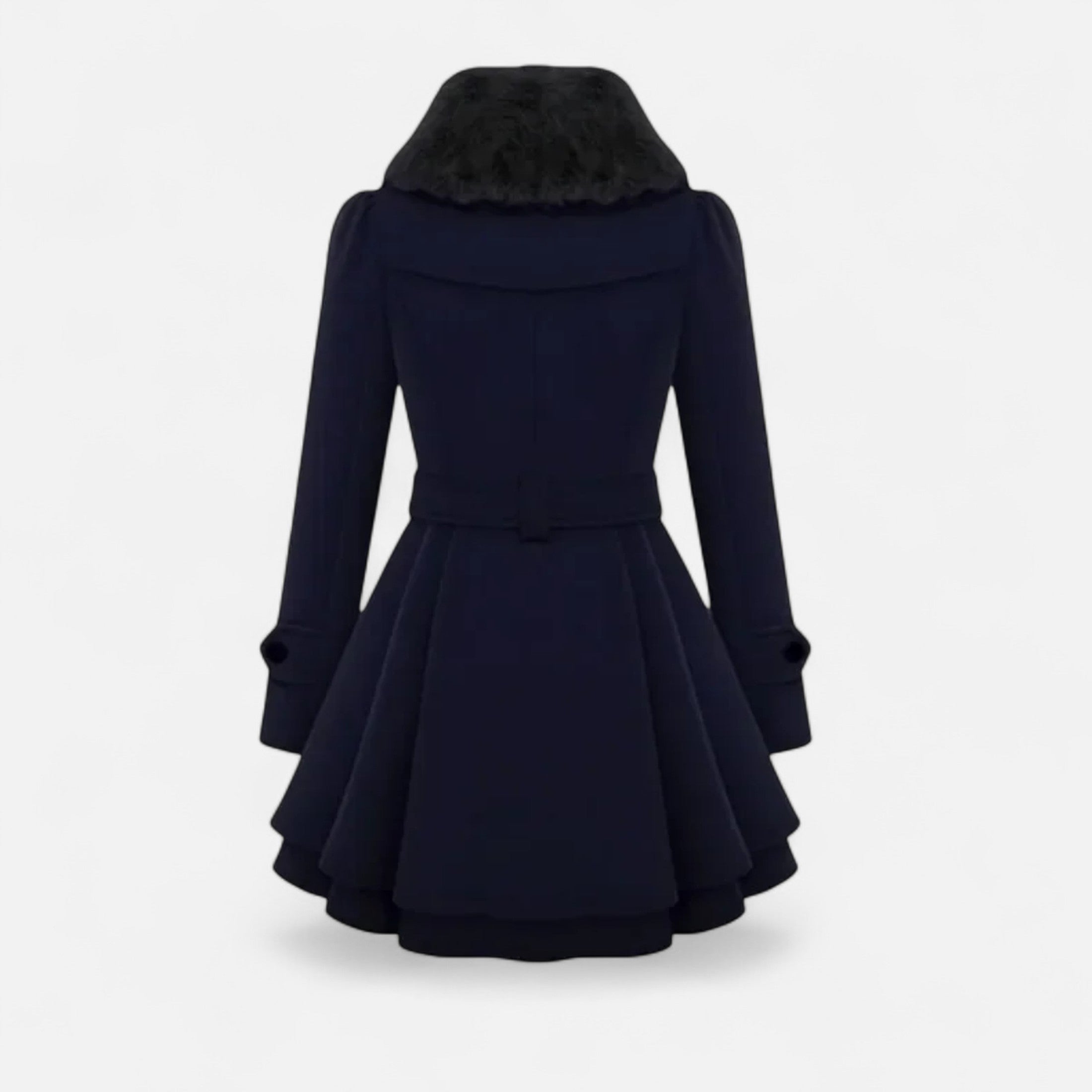 Duvrier | Women’s Double-Breasted Long Wool Coat