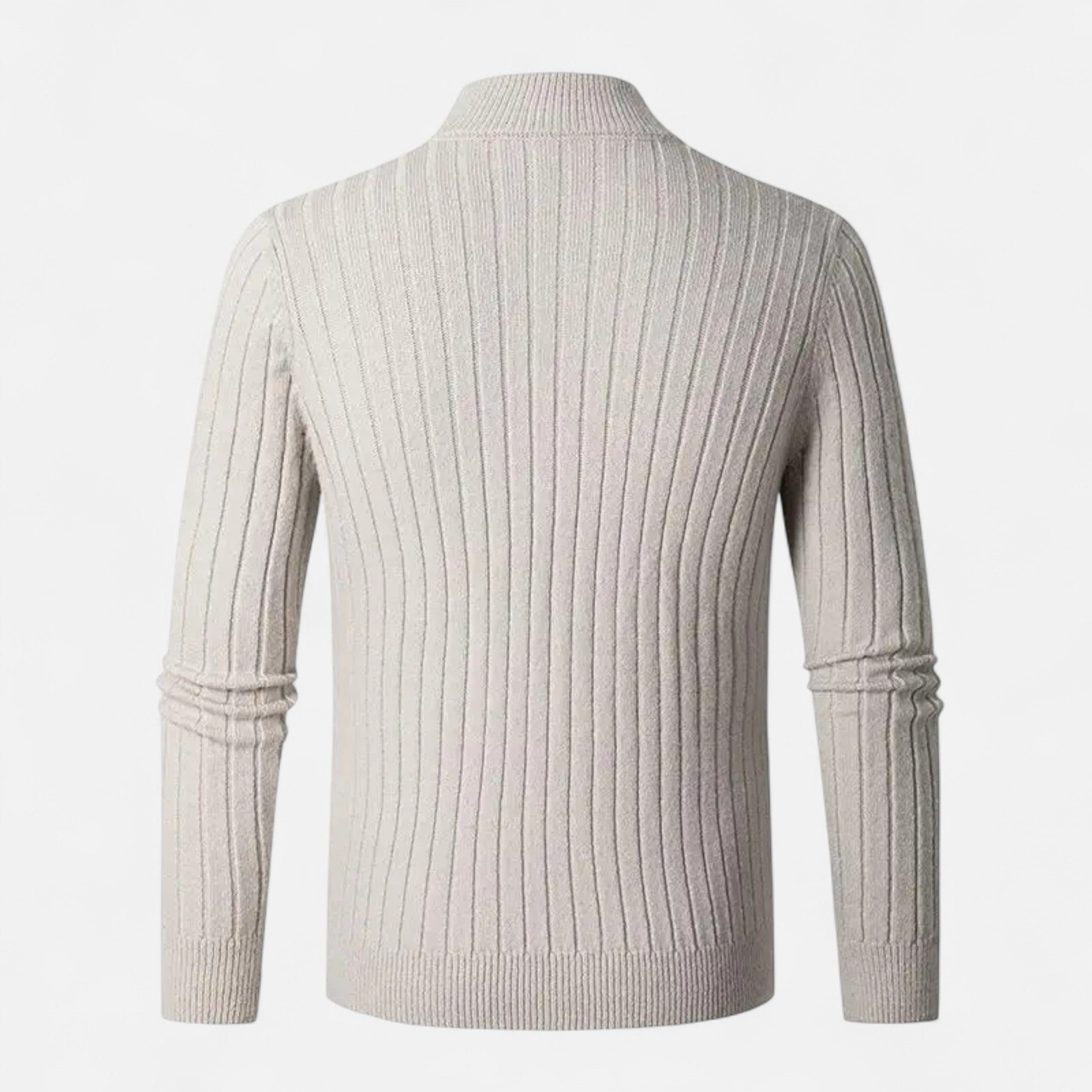 Duvrier | Men’s Half-Zip Stand Collar Jumper