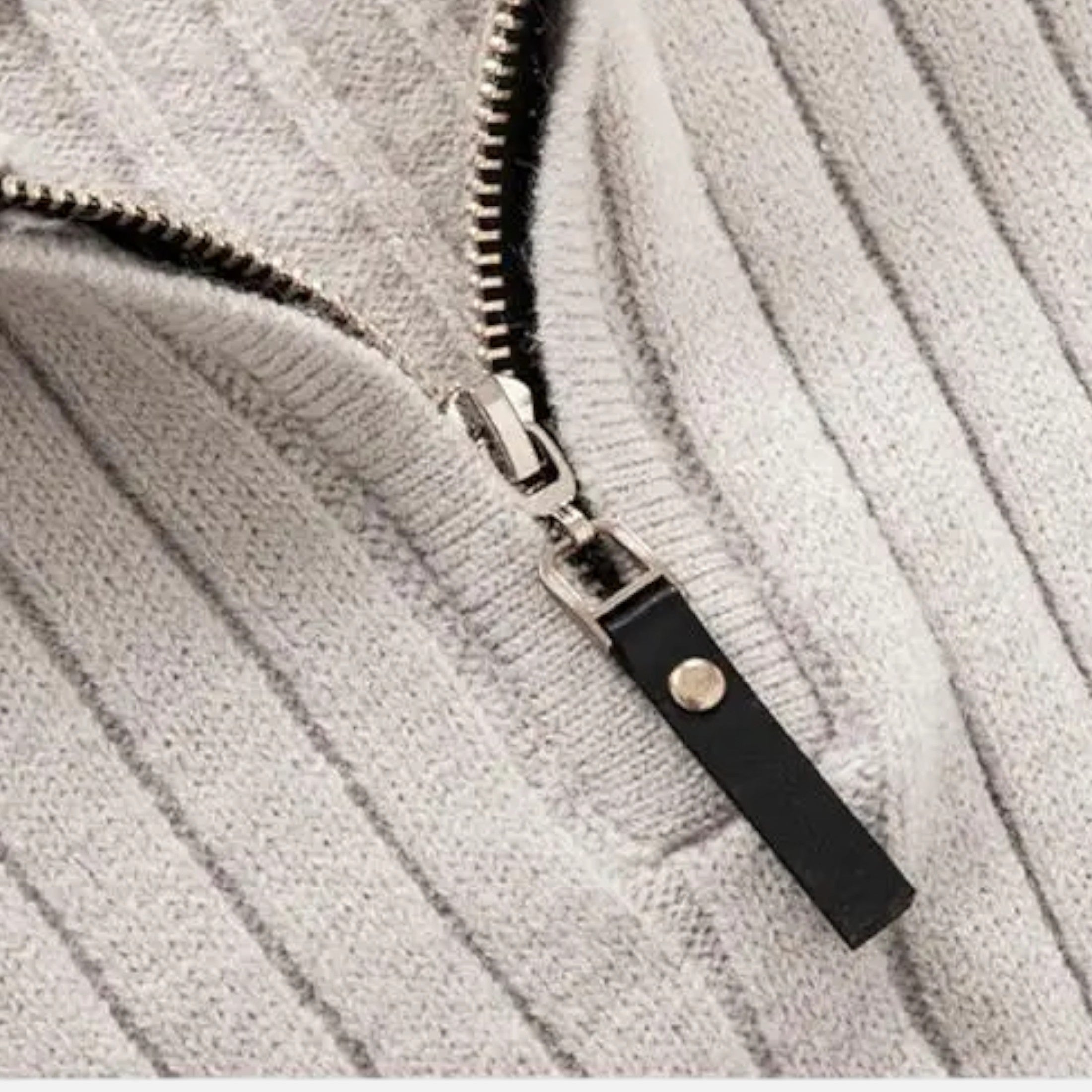 Duvrier | Men’s Half-Zip Stand Collar Jumper