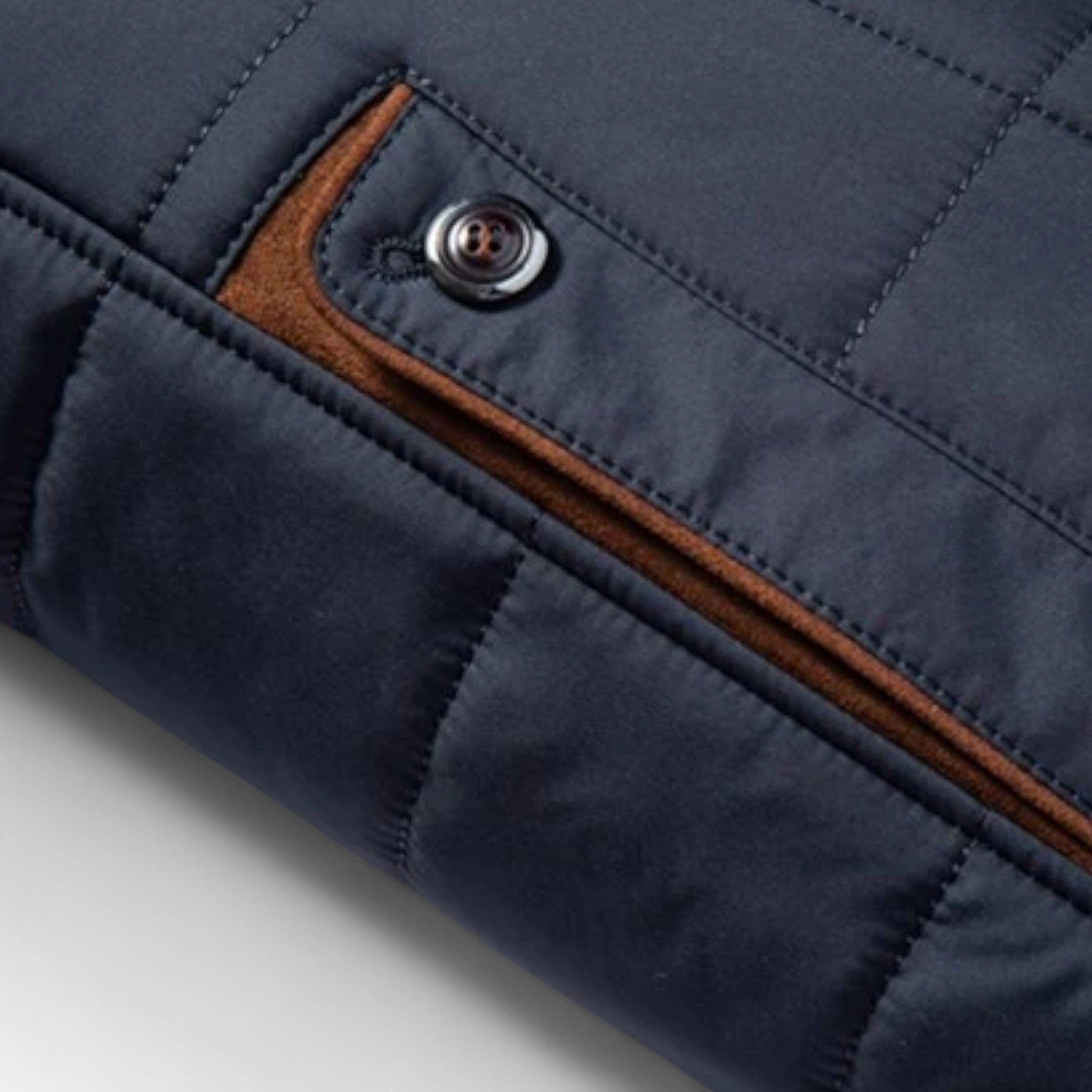 Duvrier | Men’s Fur Collar Padded Winter Jacket