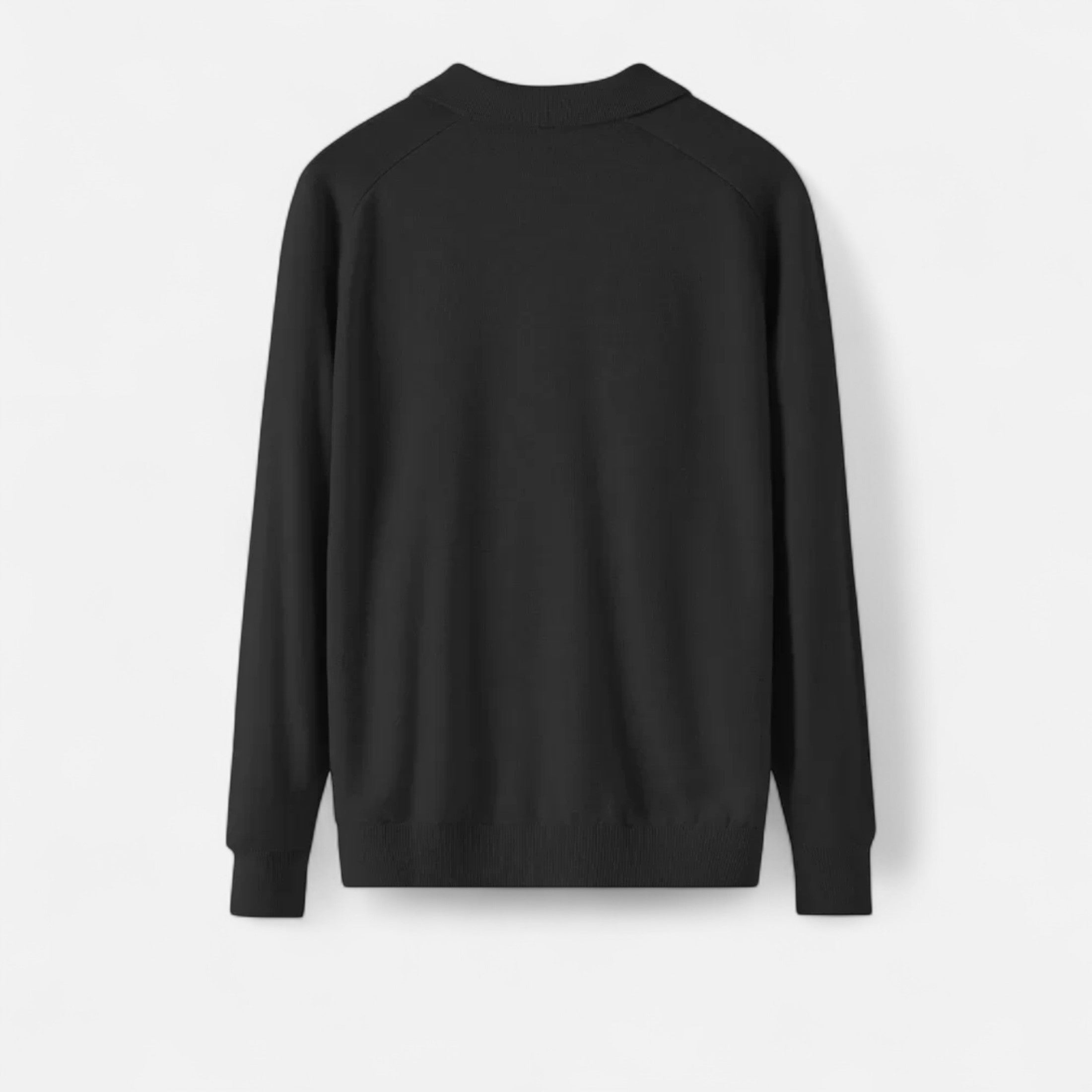 Duvrier | Men’s Polo Collar Knitted Jumper