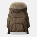 Duvrier | Women’s Fur Collar Winter Jacket