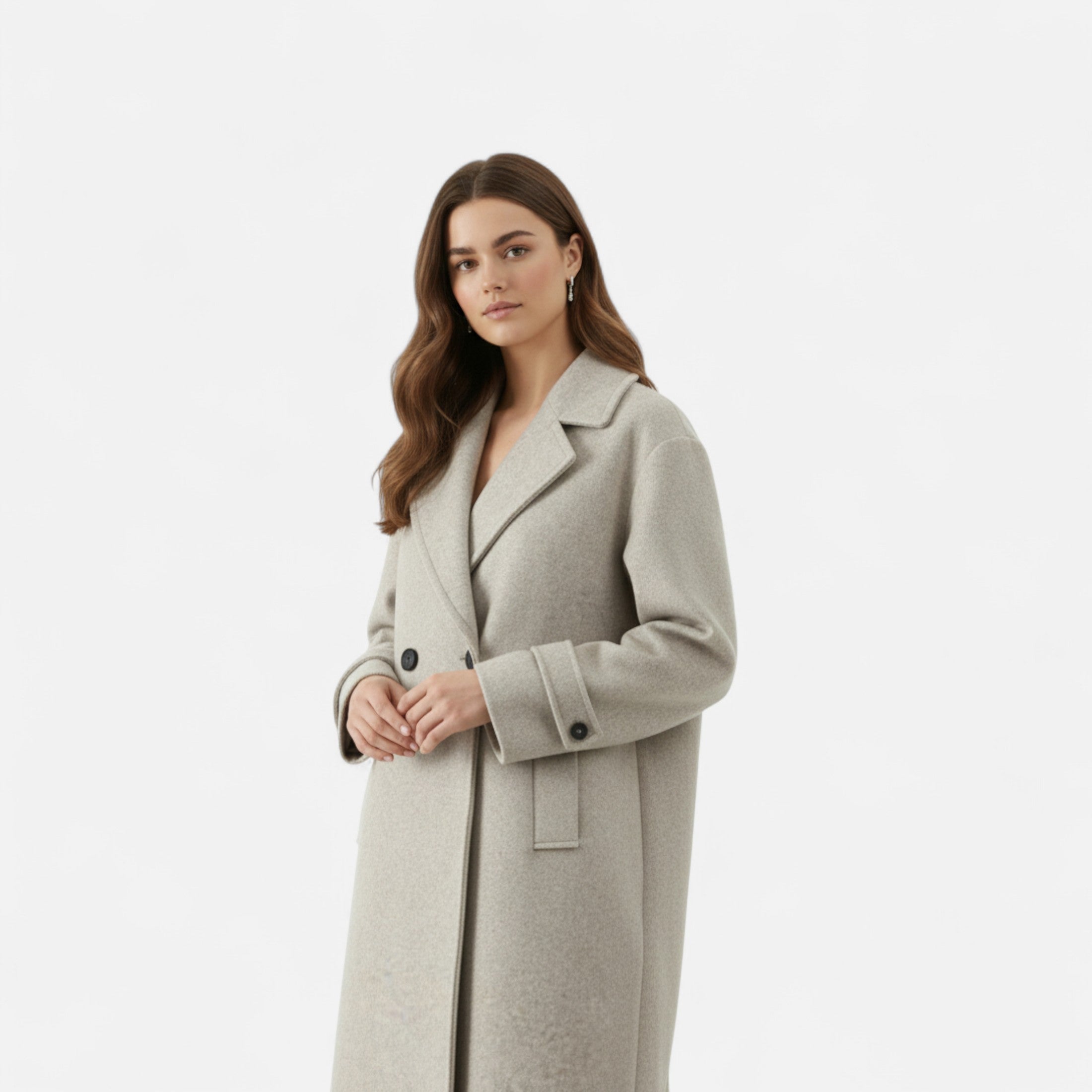 Duvrier | Women’s Double-Breasted Autumn Winter Coat