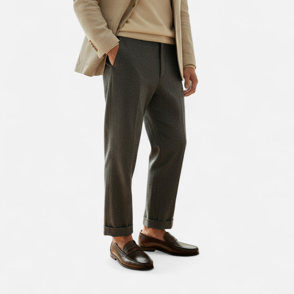 Duvrier | Men’s Vintage Genuine Leather Driving Loafers