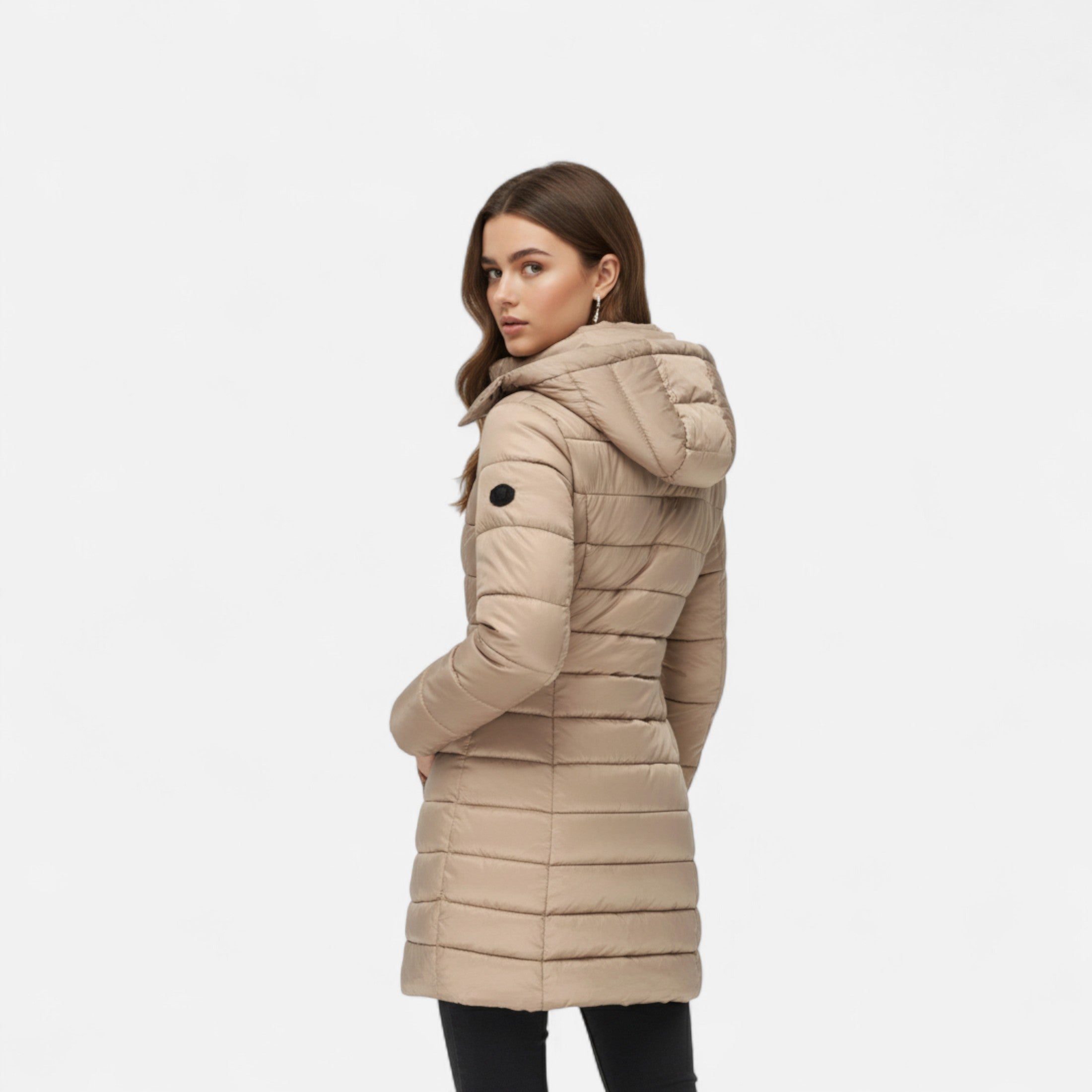 Duvrier | Women’s Hooded Padded Puff Jacket