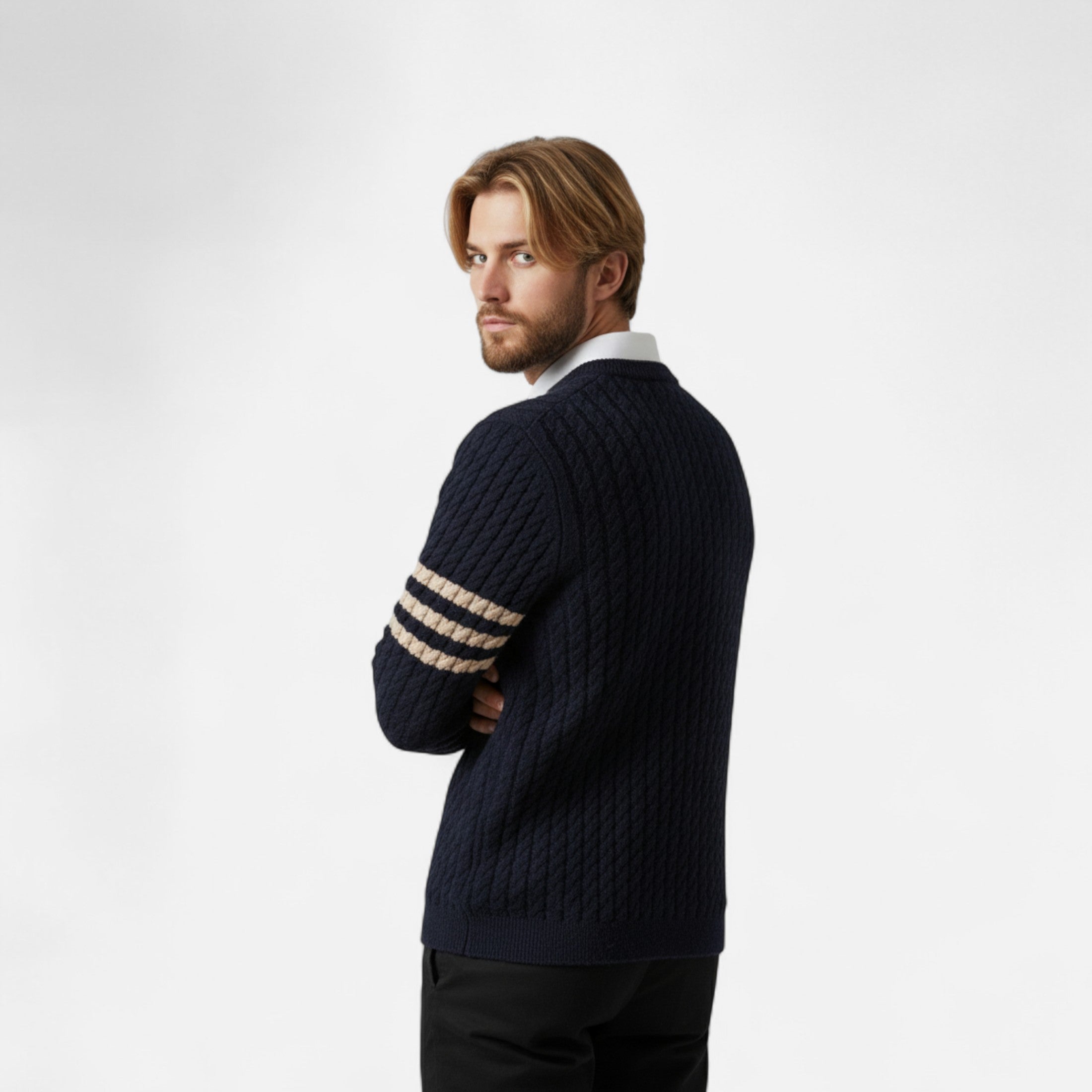 Duvrier | Men’s Cashmere Blend Jumper
