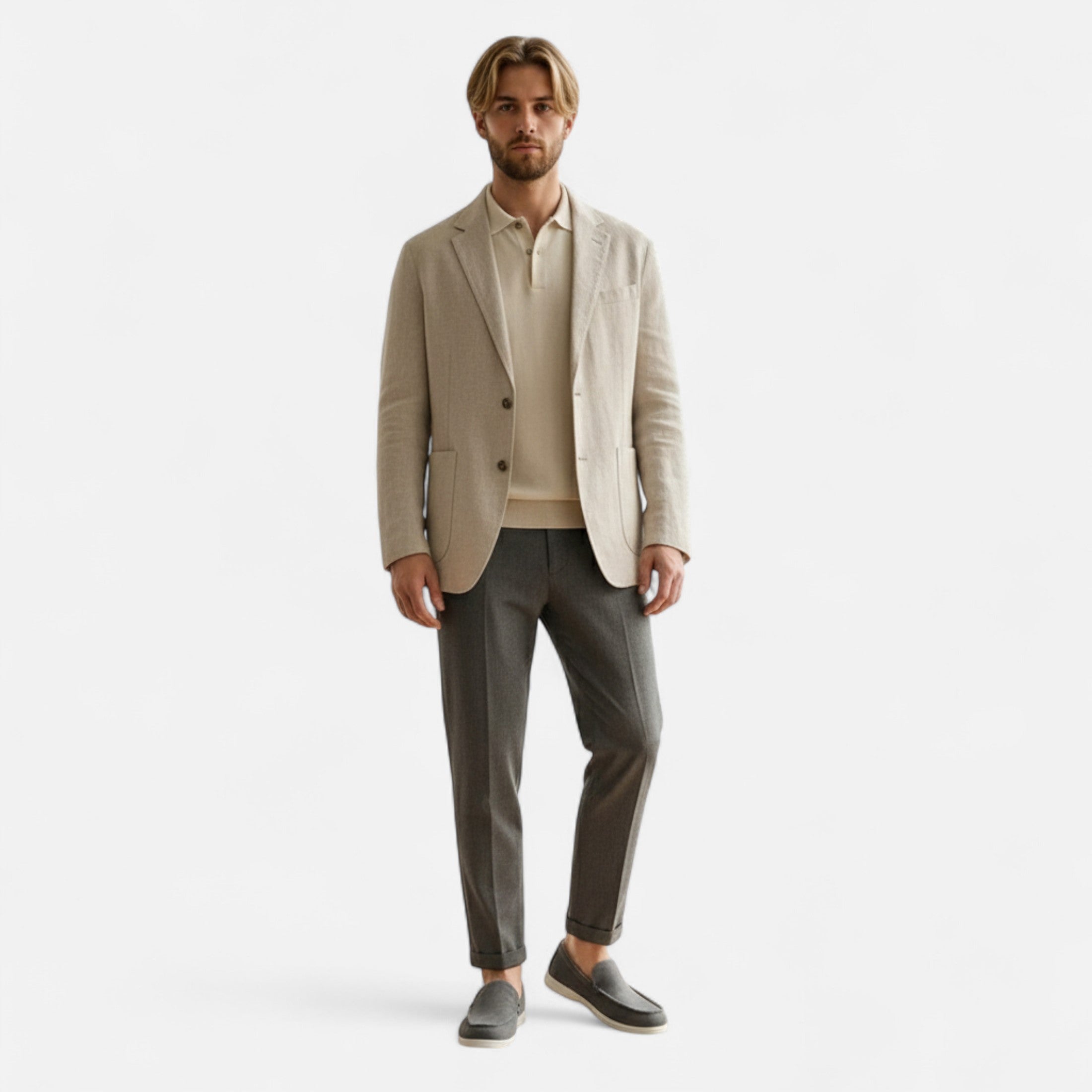 Duvrier | Men’s Suede Leather Driving Loafers