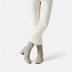Duvrier | Women’s Suede High Heel Ankle Boots