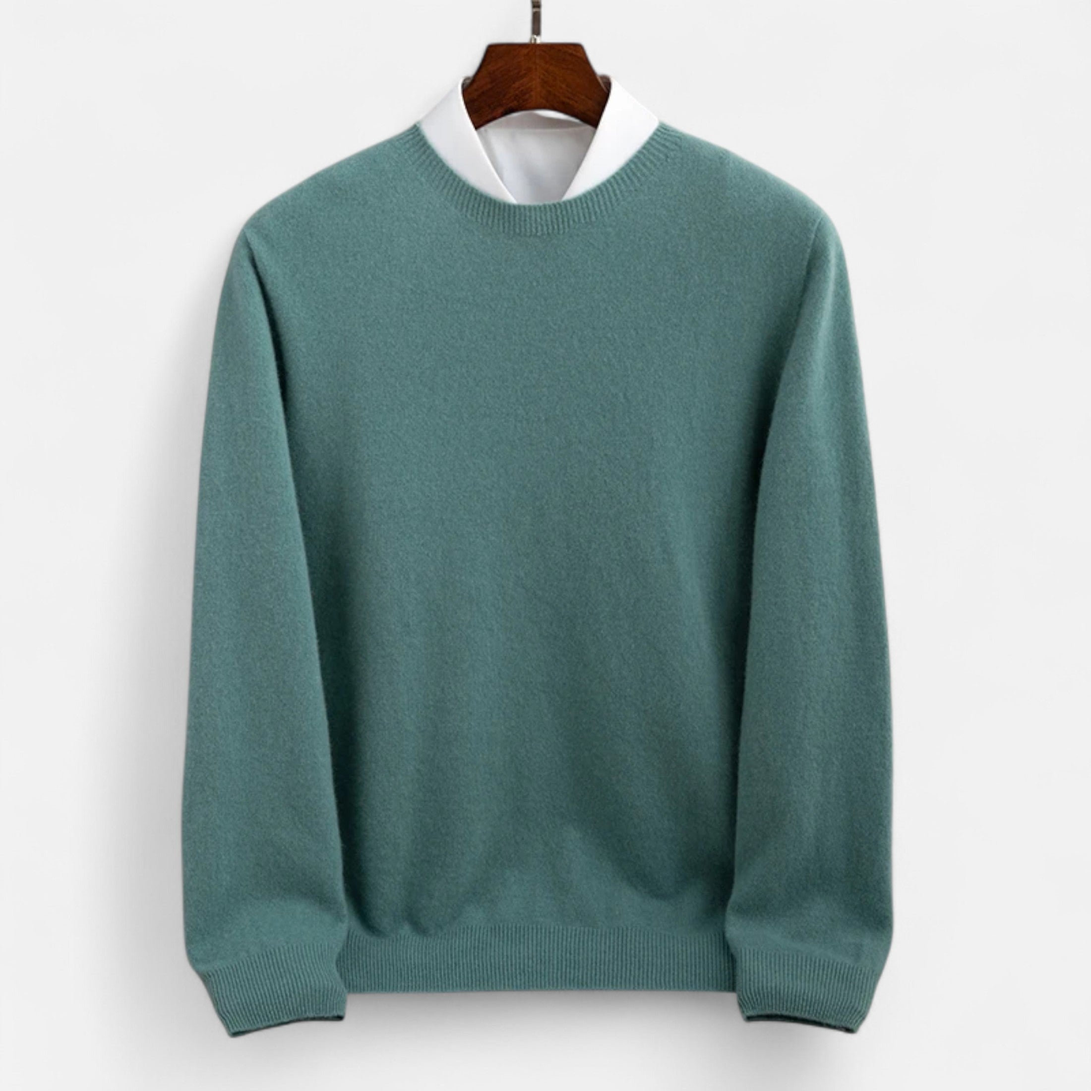 Duvrier | Men’s Pure Wool Cashmere Jumper